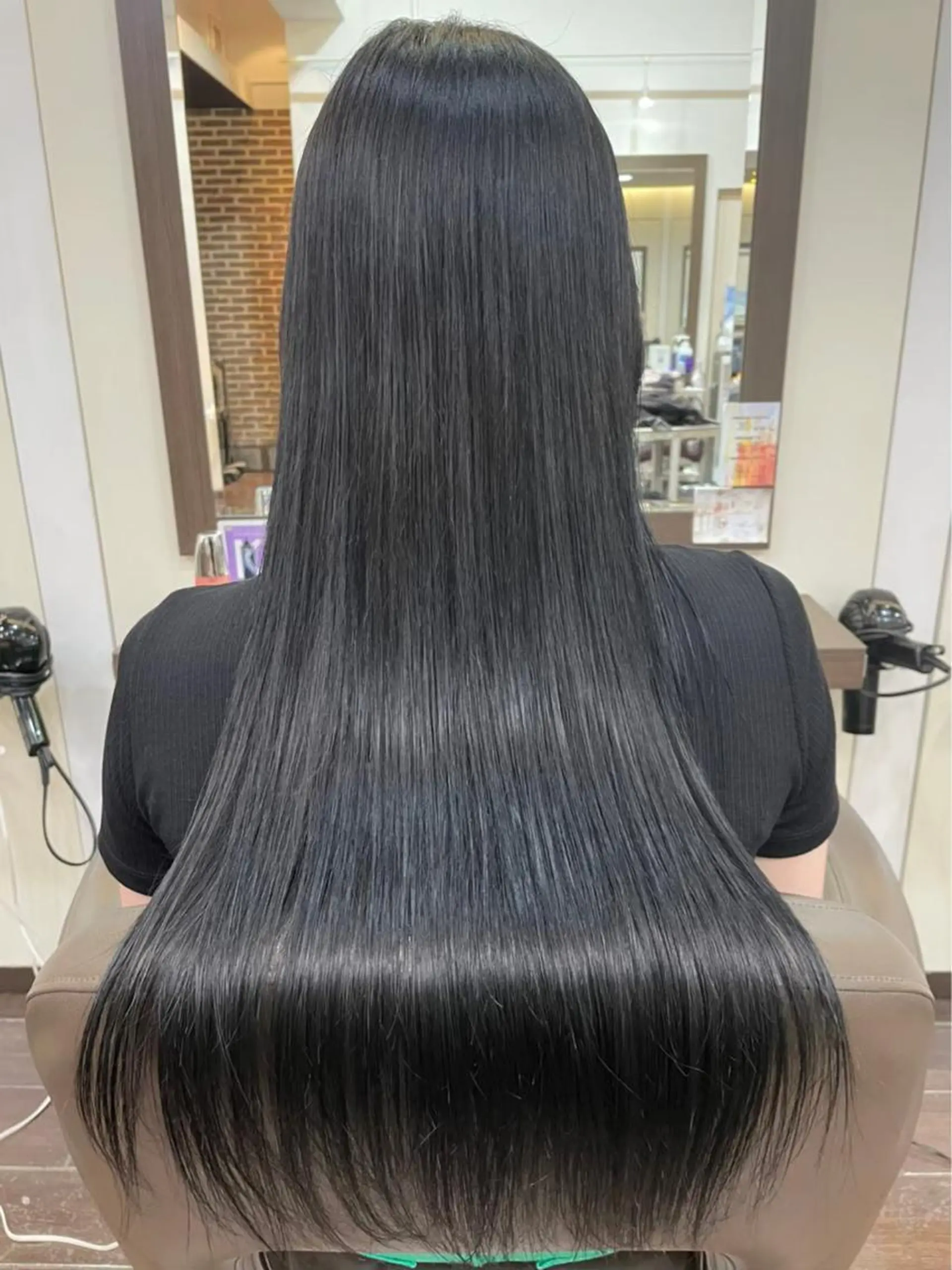 ロング 韓国風カラー 学生 髪質改善 韓国風ヘア トリートメント メンズ特化/マツエク AYAKA🌙のヘアスタイル