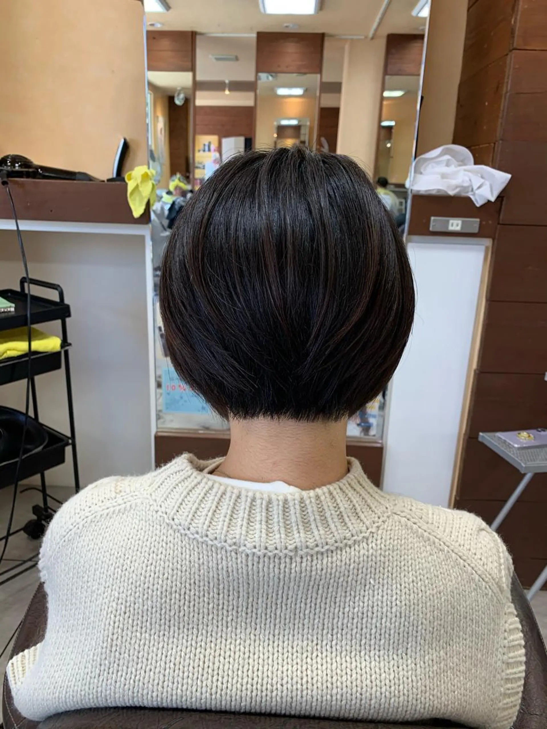 ショート ボブ カット ヘアカラー 【brace小阪店】 店長   村上直也のヘアスタイル