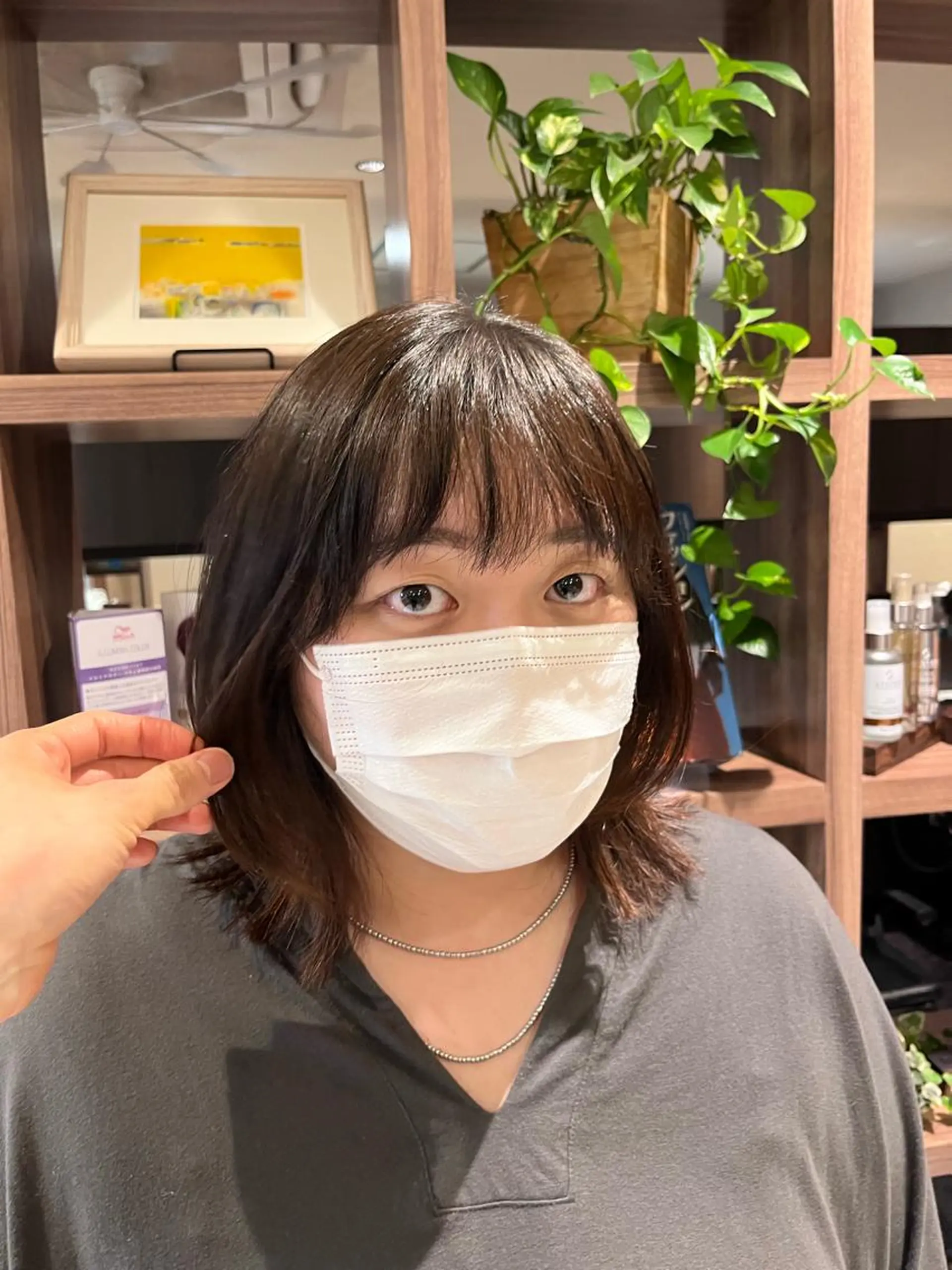 ミディアム ボブ レイヤーカット dogstar小林諒 レイヤー/パーマのヘアスタイル