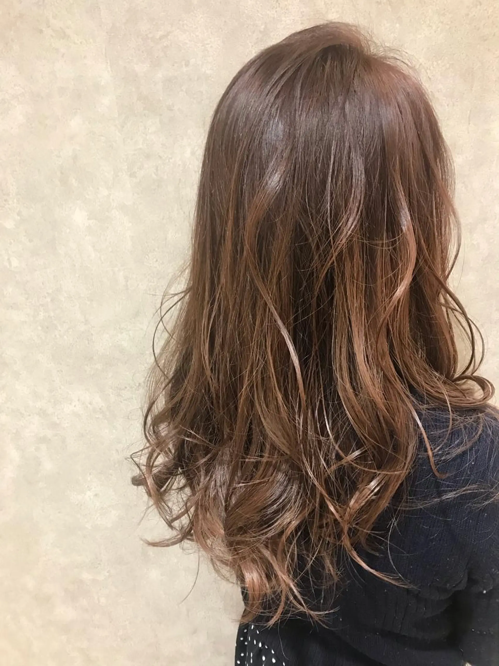 セミロング カラー ブラウンカラー カット ヘアカラー Lamp所属・ショート／透明感 カラー加治竜汰💡のヘアスタイル