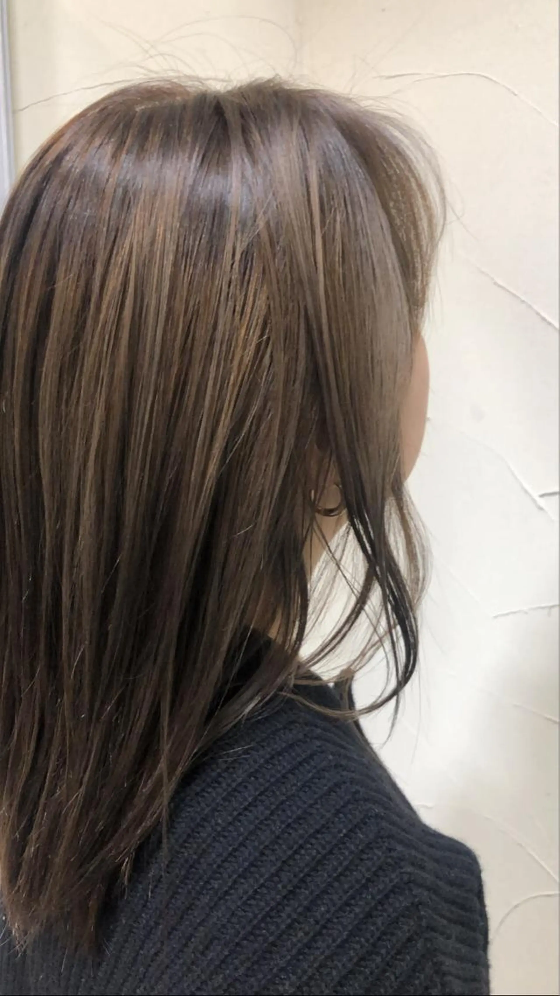 ロング カラー オリーブ/グレージュ 💐🤍理保のヘアスタイル