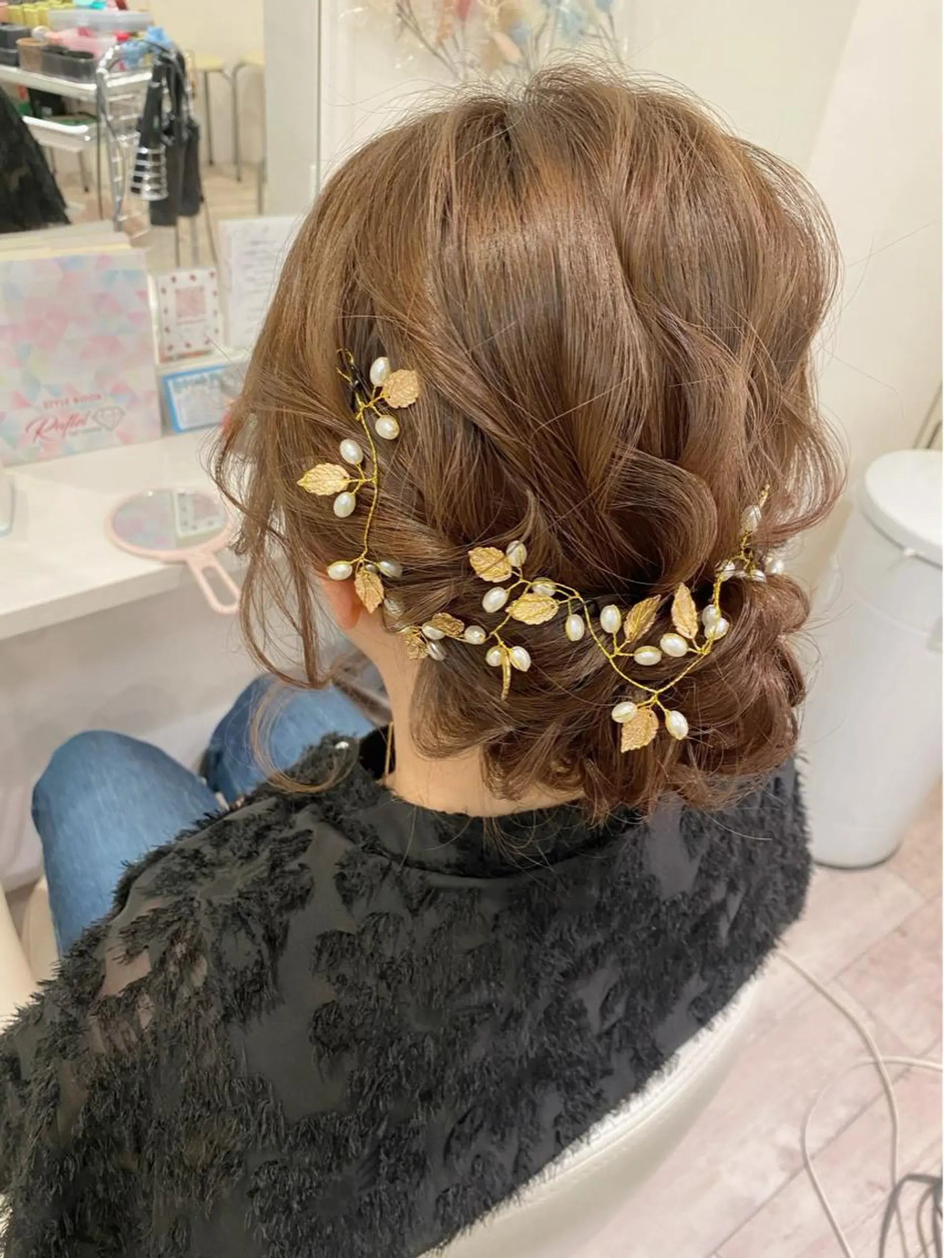 ロング ヘアアレンジ セットサロン      ラフテル所属・大阪/ヘアアレンジ /似合わせset💐のヘアスタイル