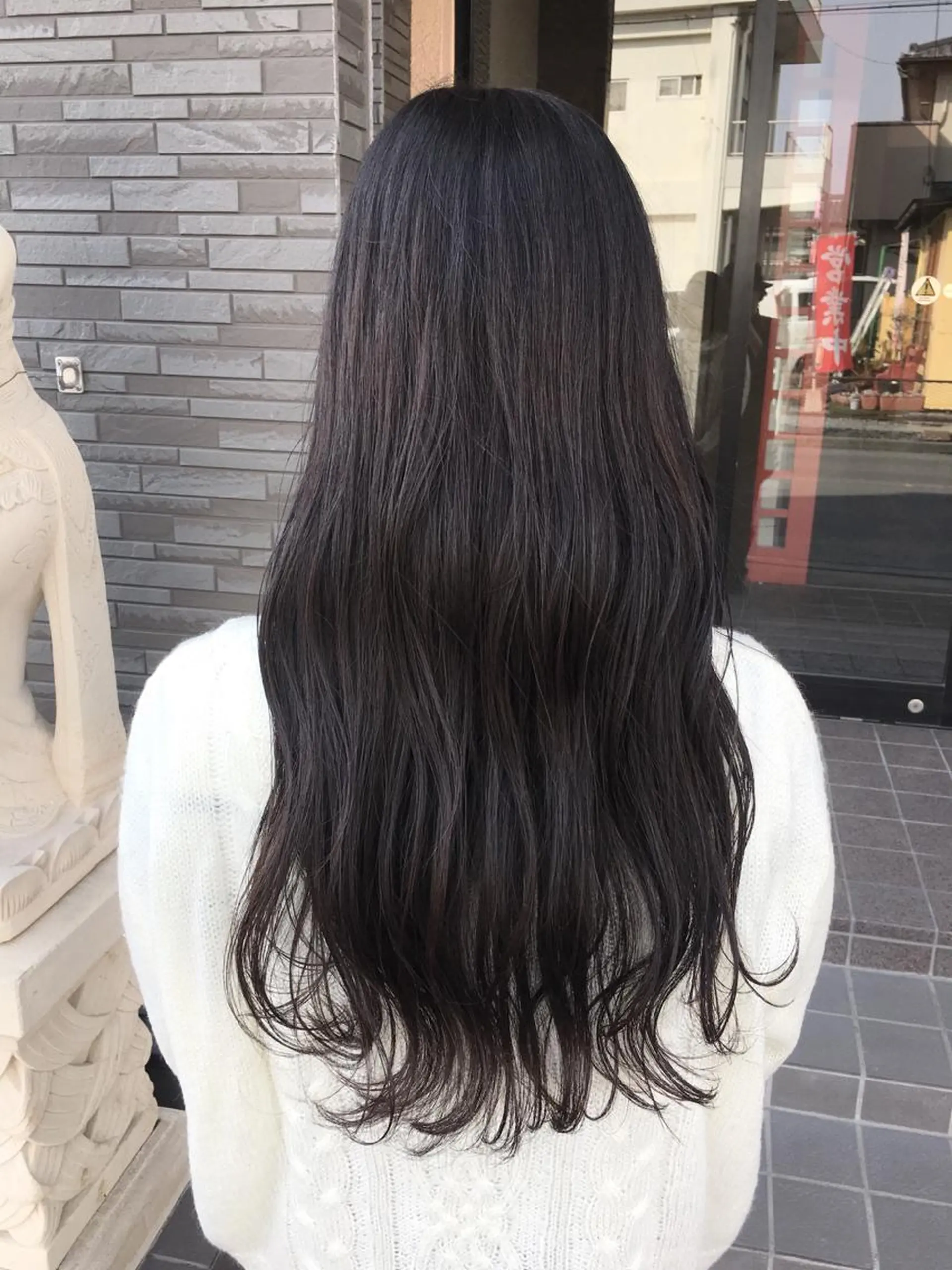 ロング カラー グレージュ 4-rest garden （フォーレストガーデン）所属・金井 直樹のヘアスタイル