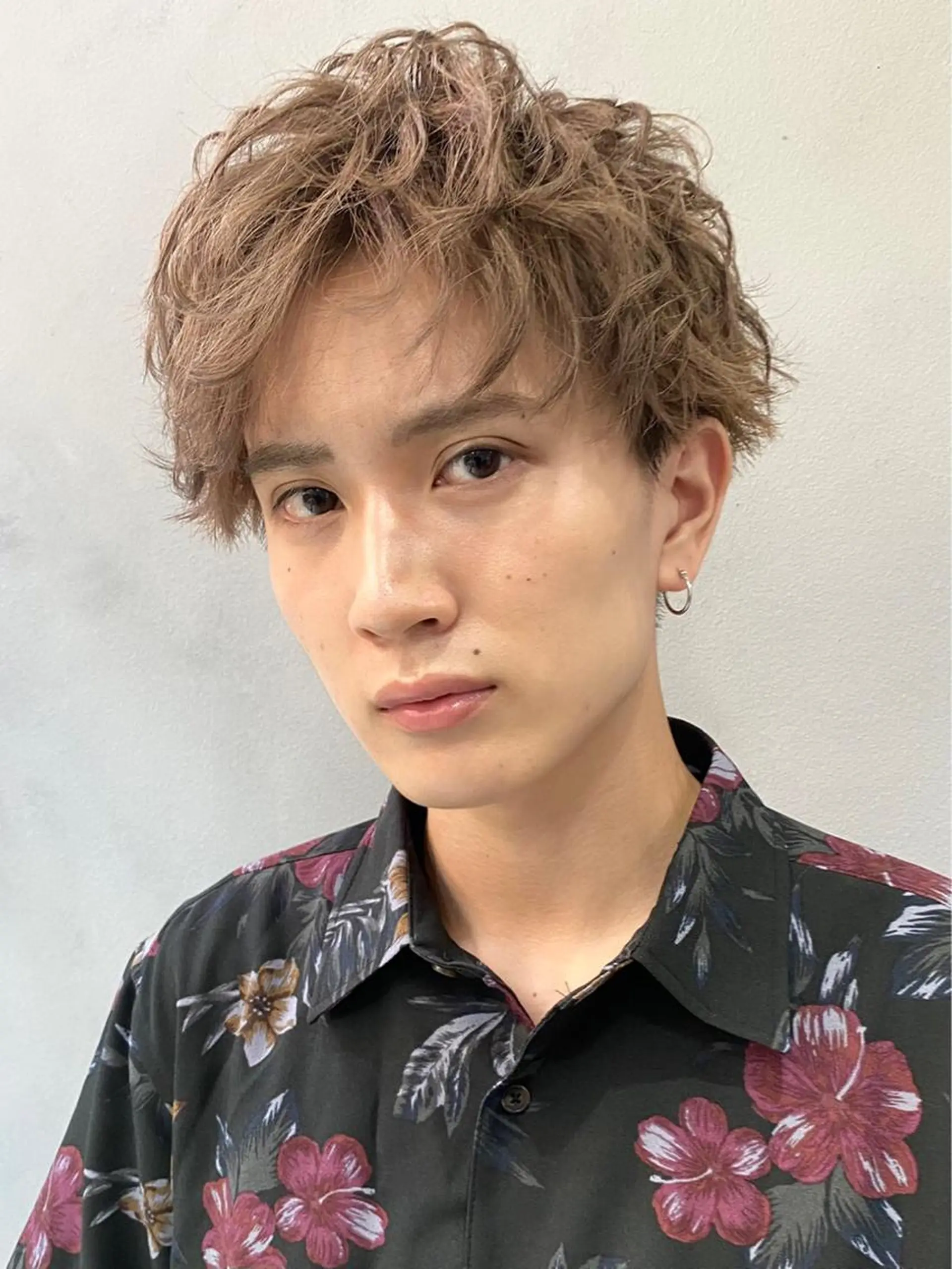 ショート カラー メンズ 吉川 純太のヘアスタイル
