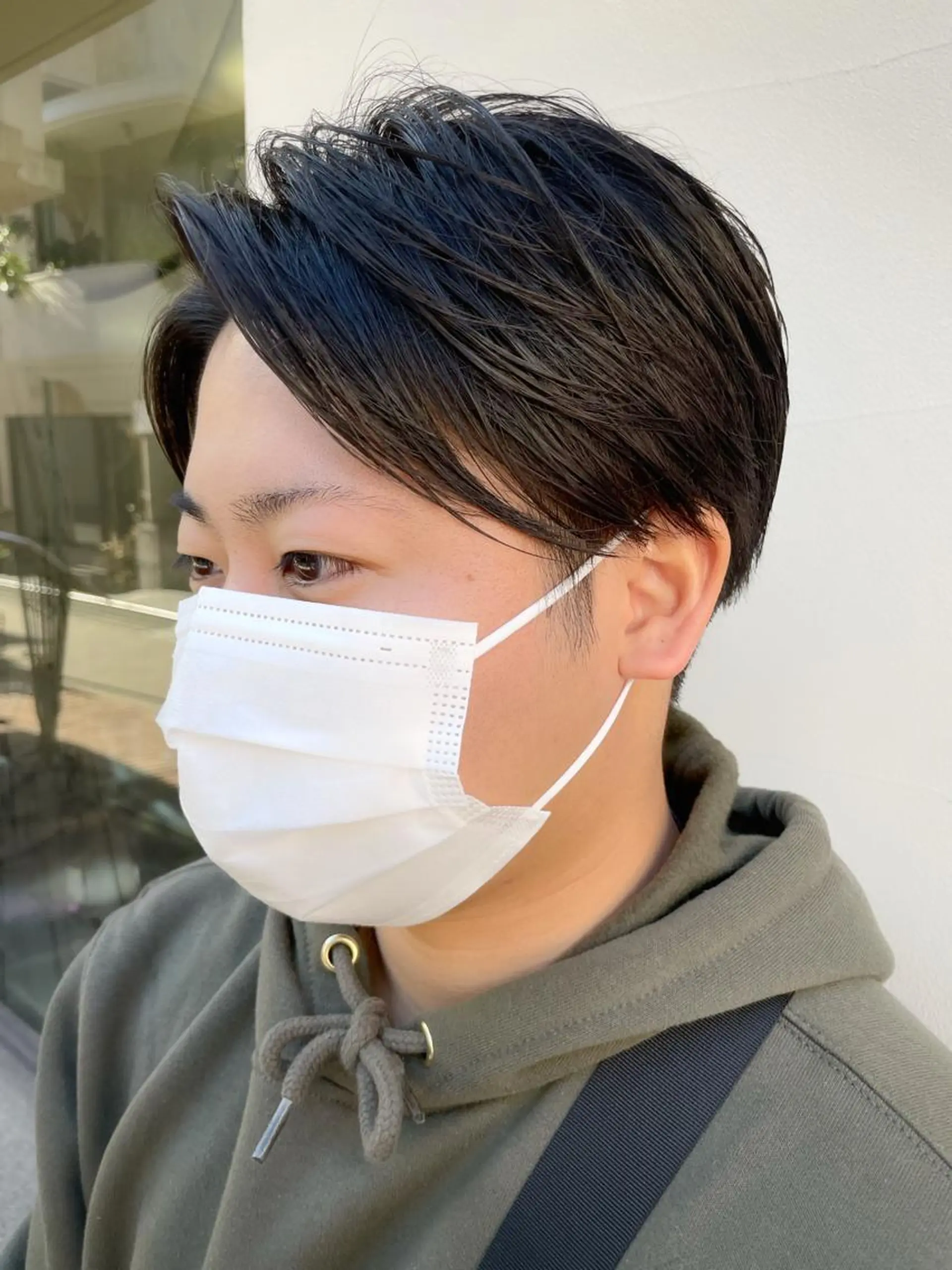 メンズ 学生(メンズ向け) カット トリートメント ヘアセット メンズNO.1口コミ 高評価🟡三澤拓海✅のヘアスタイル