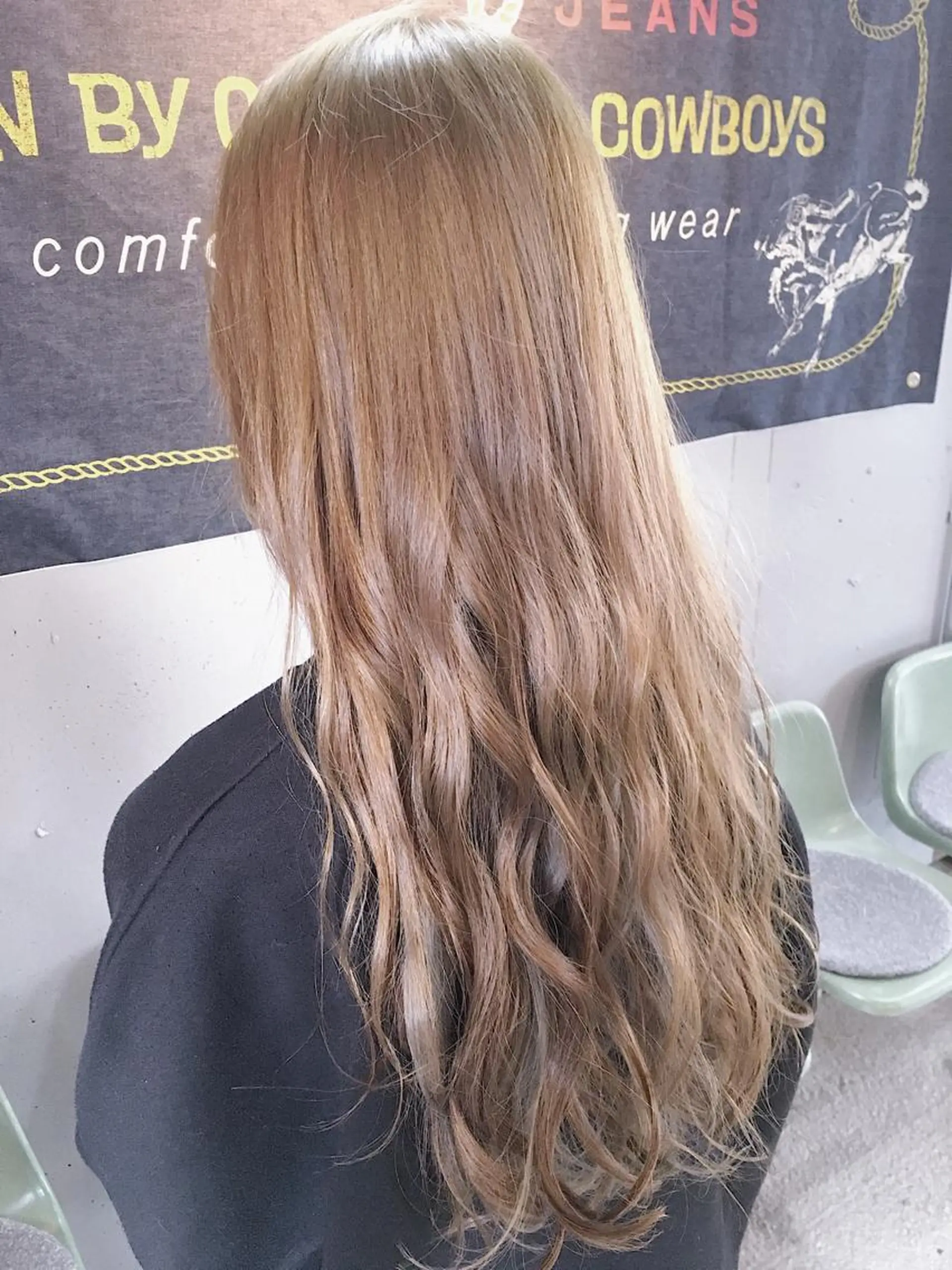 ロング カラー パーマ 代表 中島貴志のヘアスタイル