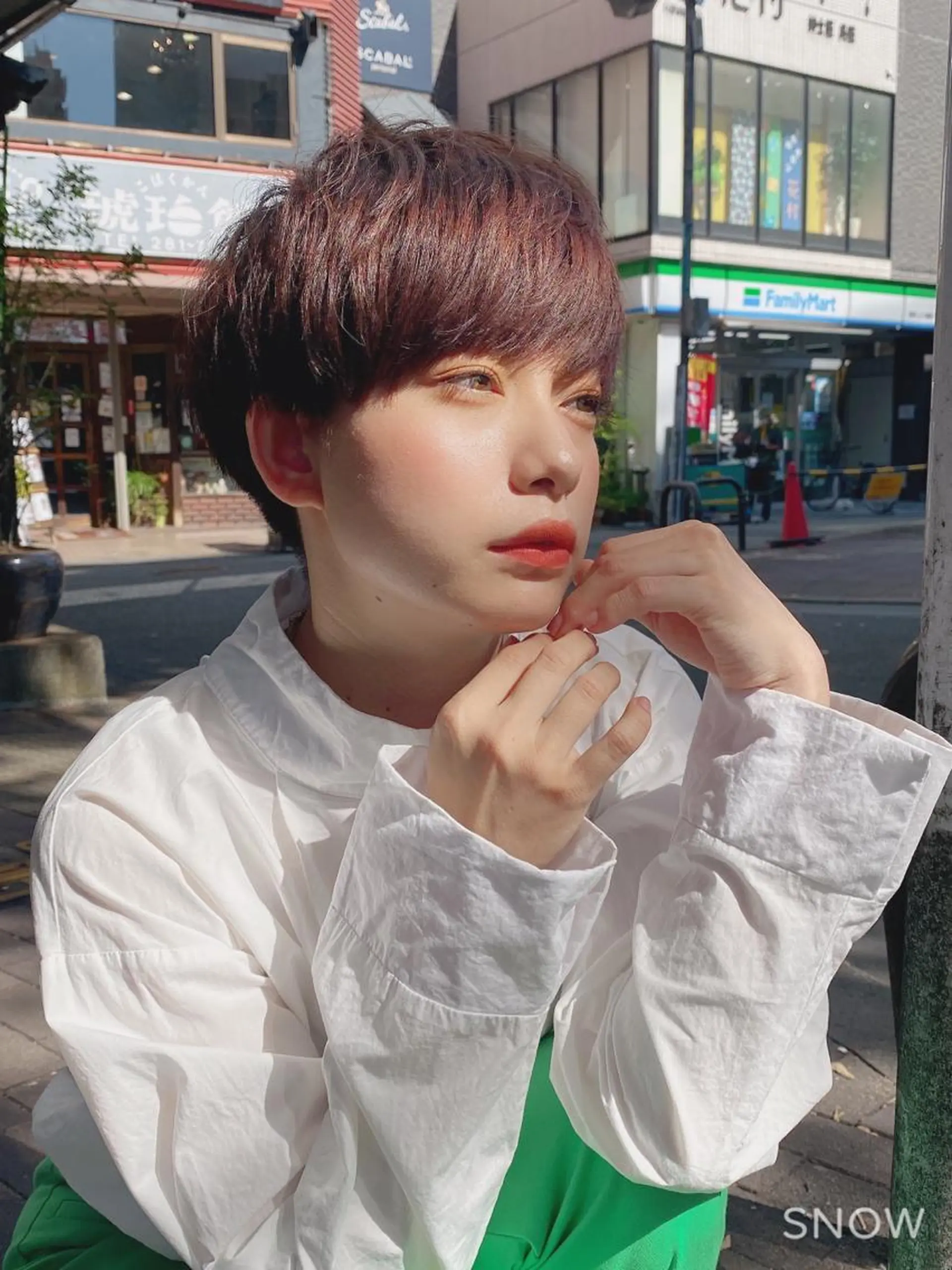 ショート ショートヘア カット 山崎 雄太のヘアスタイル