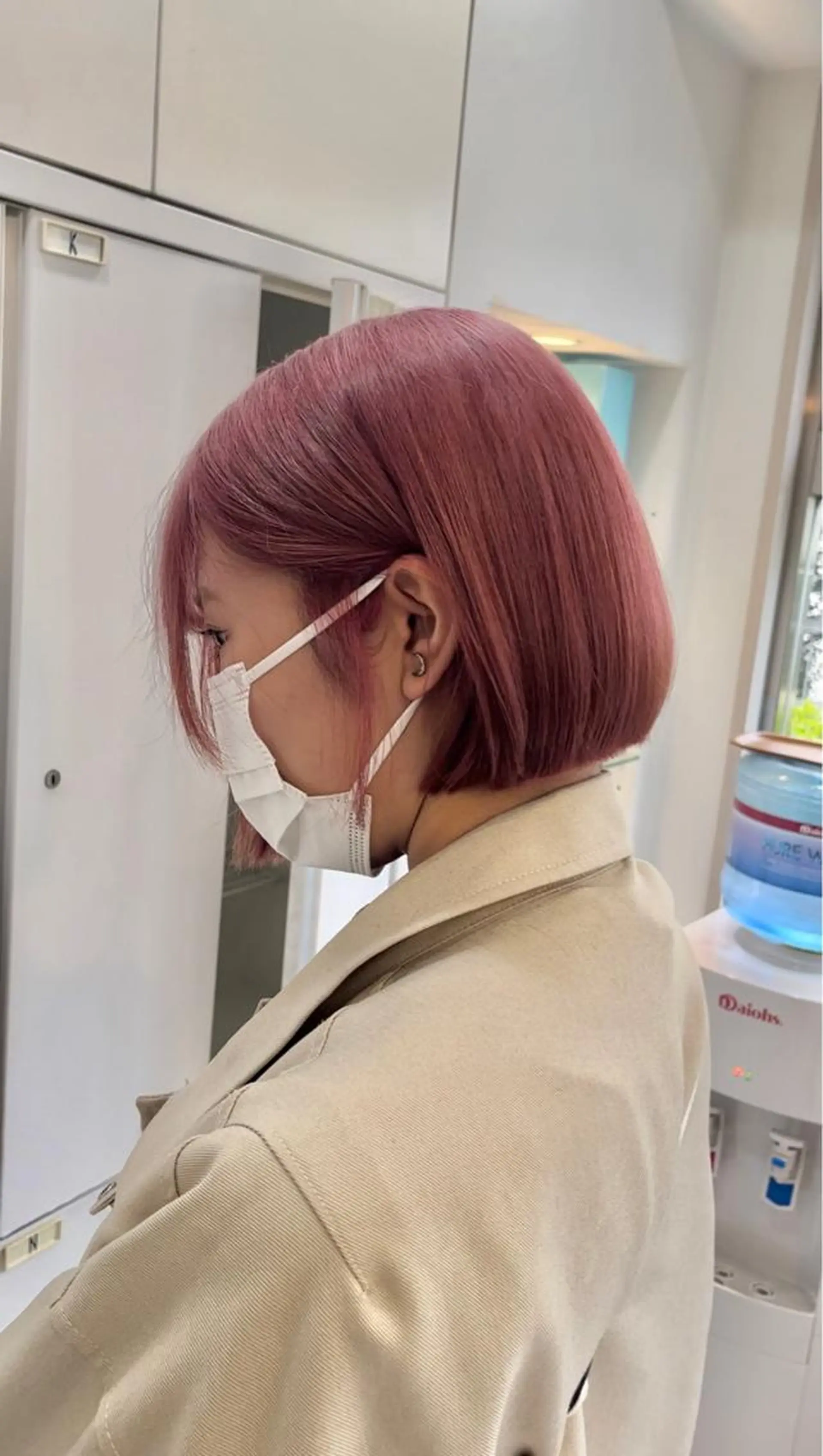 ショート 縮毛矯正/髪質改善 斉藤春のヘアスタイル