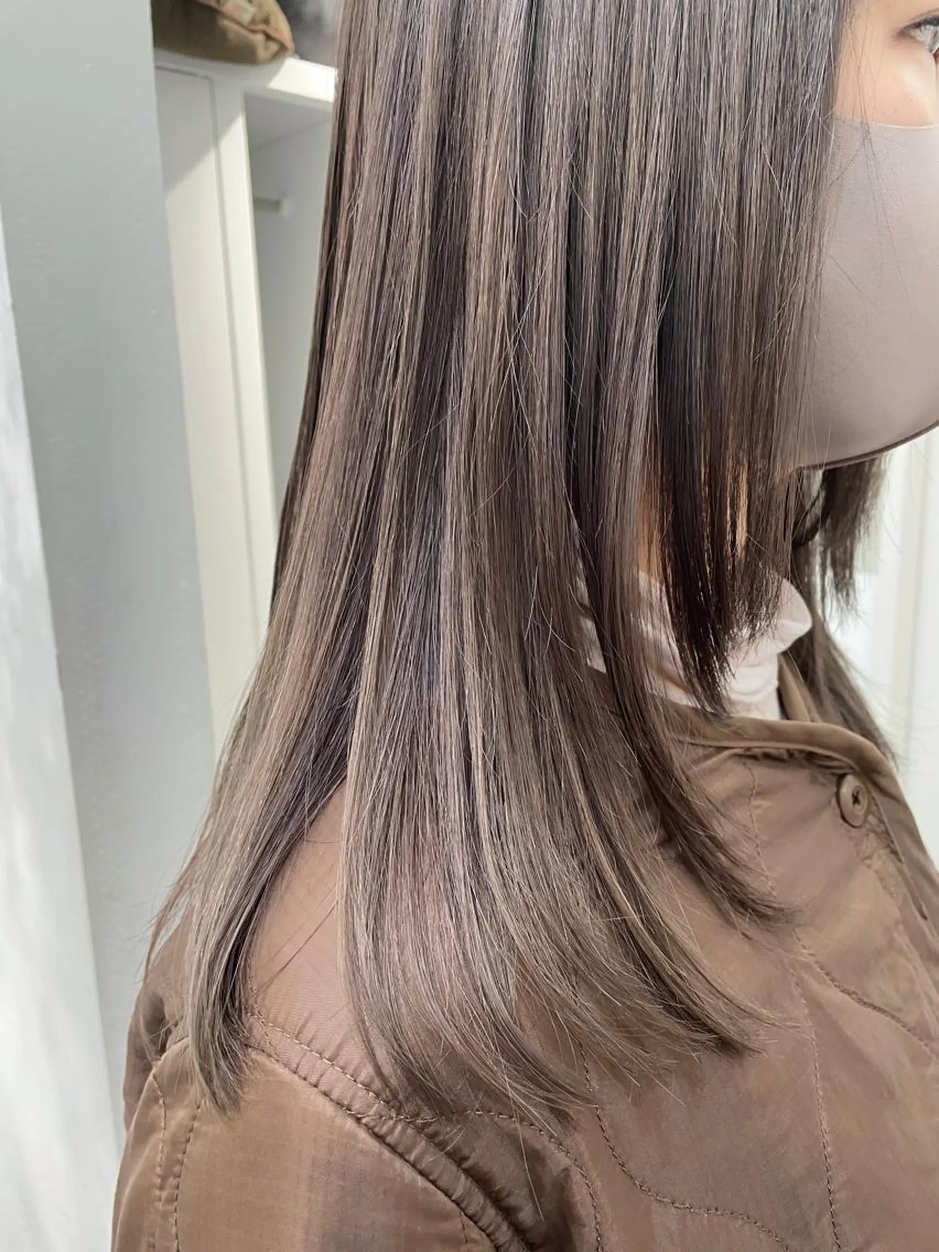 ロング miyu ハイトーン/レイヤーのヘアスタイル