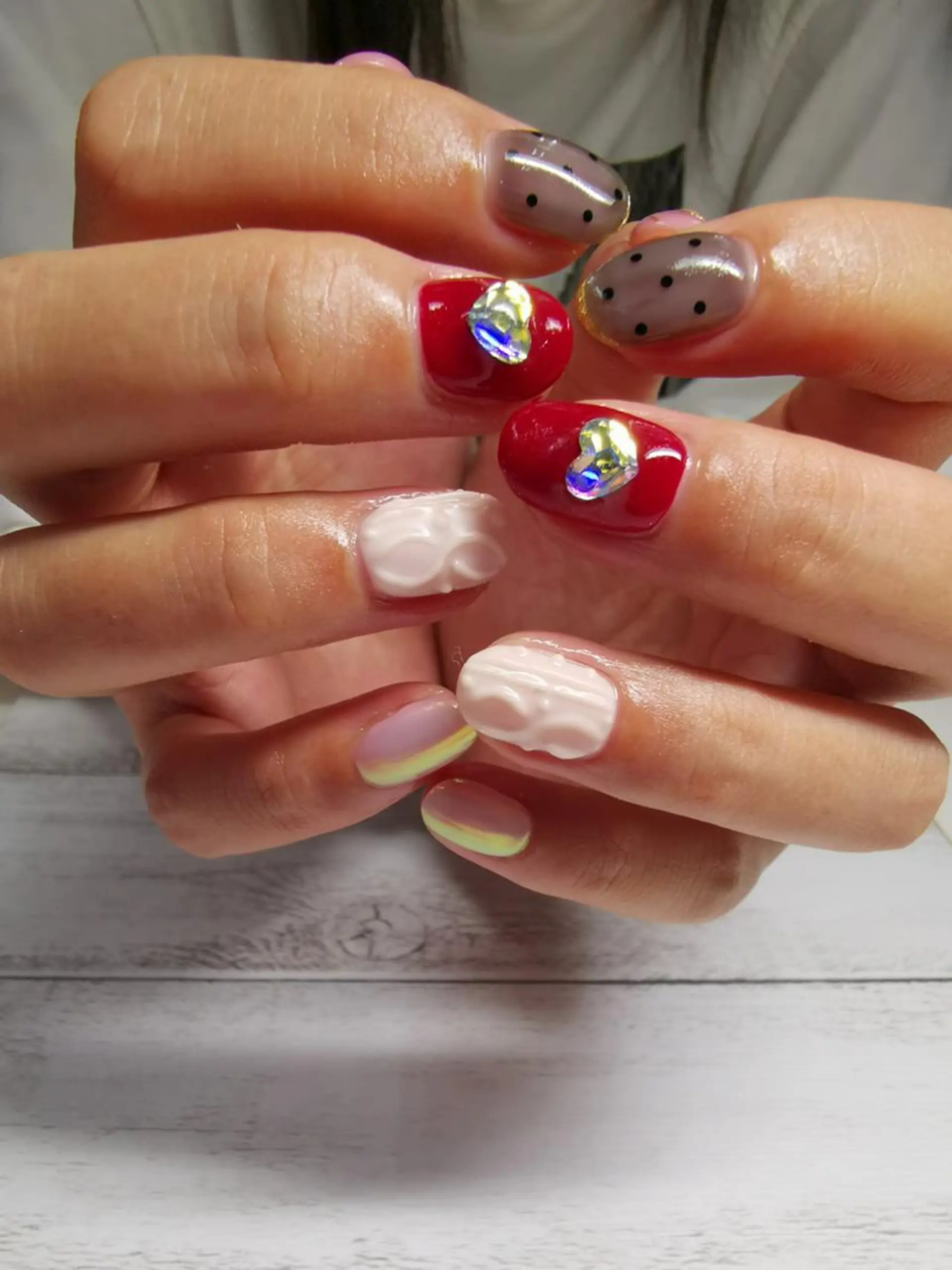 カラー ネイル リラネイル ギョウのネイルデザイン