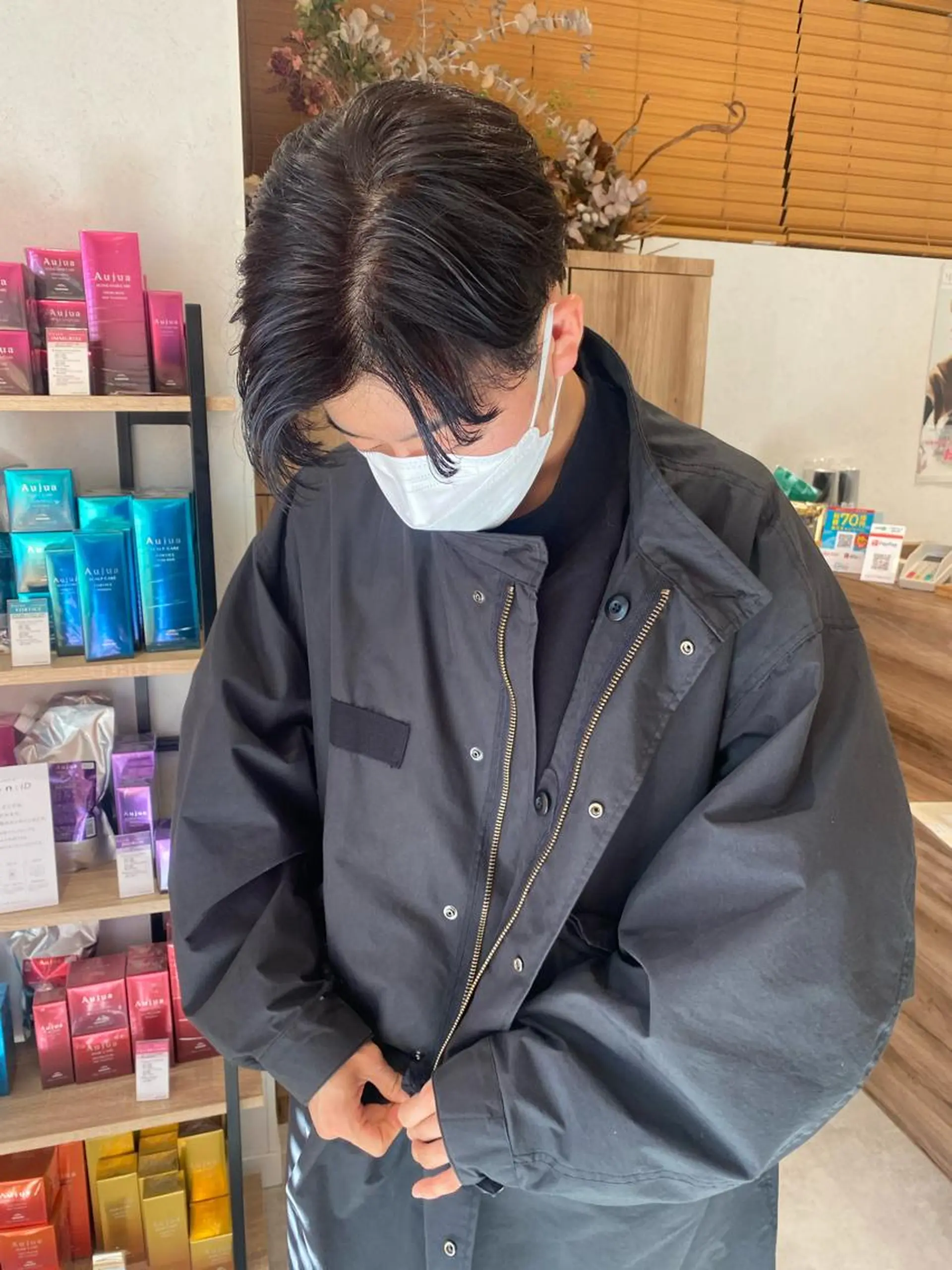 カラー メンズ カット ヘアカラー パーマ指名No1 /namiのヘアスタイル