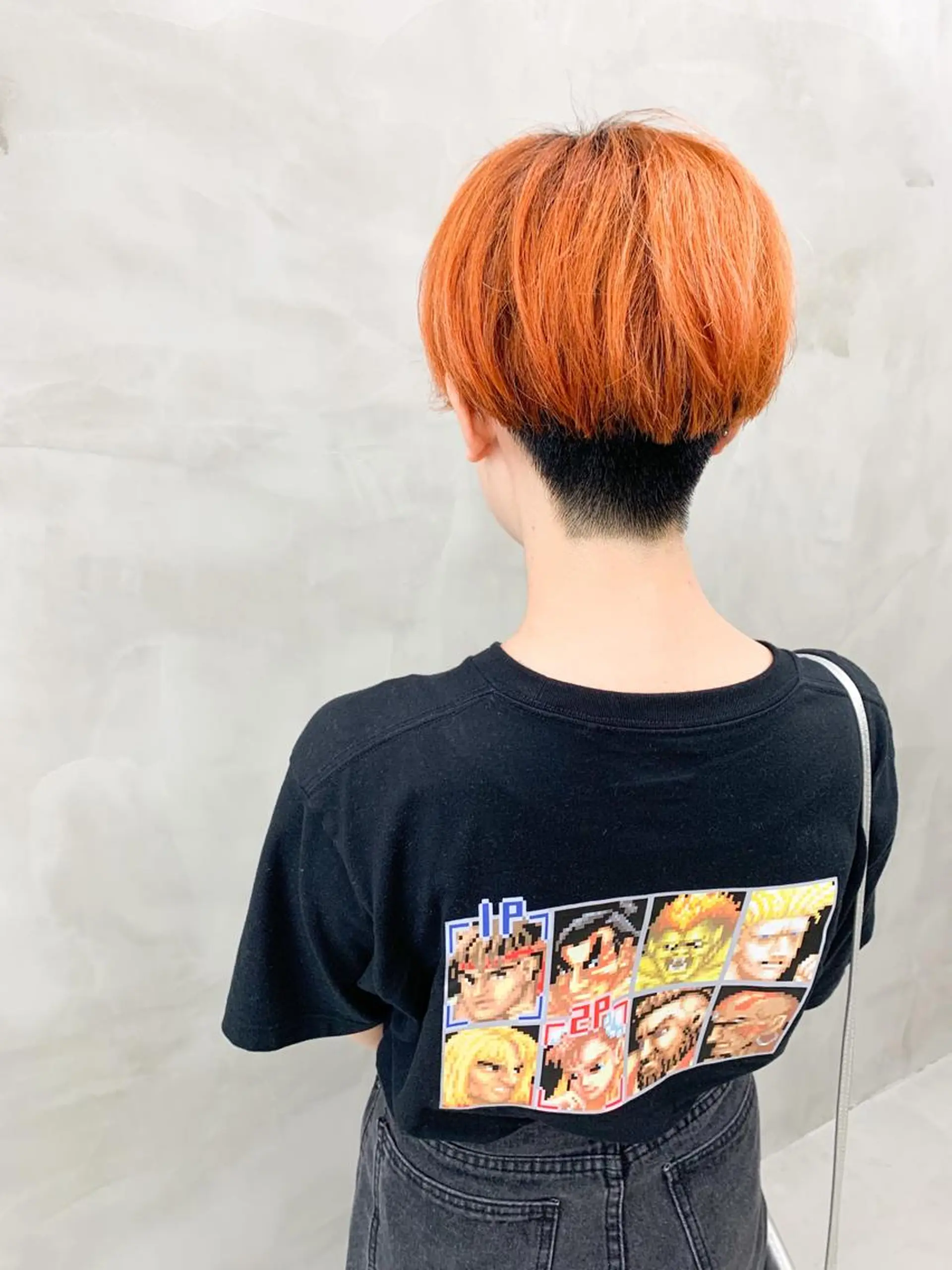 カラー ブリーチ デザインカラー オレンジ SEED&beauty byFLAT所属・ヘッドスパ (女性限定)🍋モエのヘアスタイル