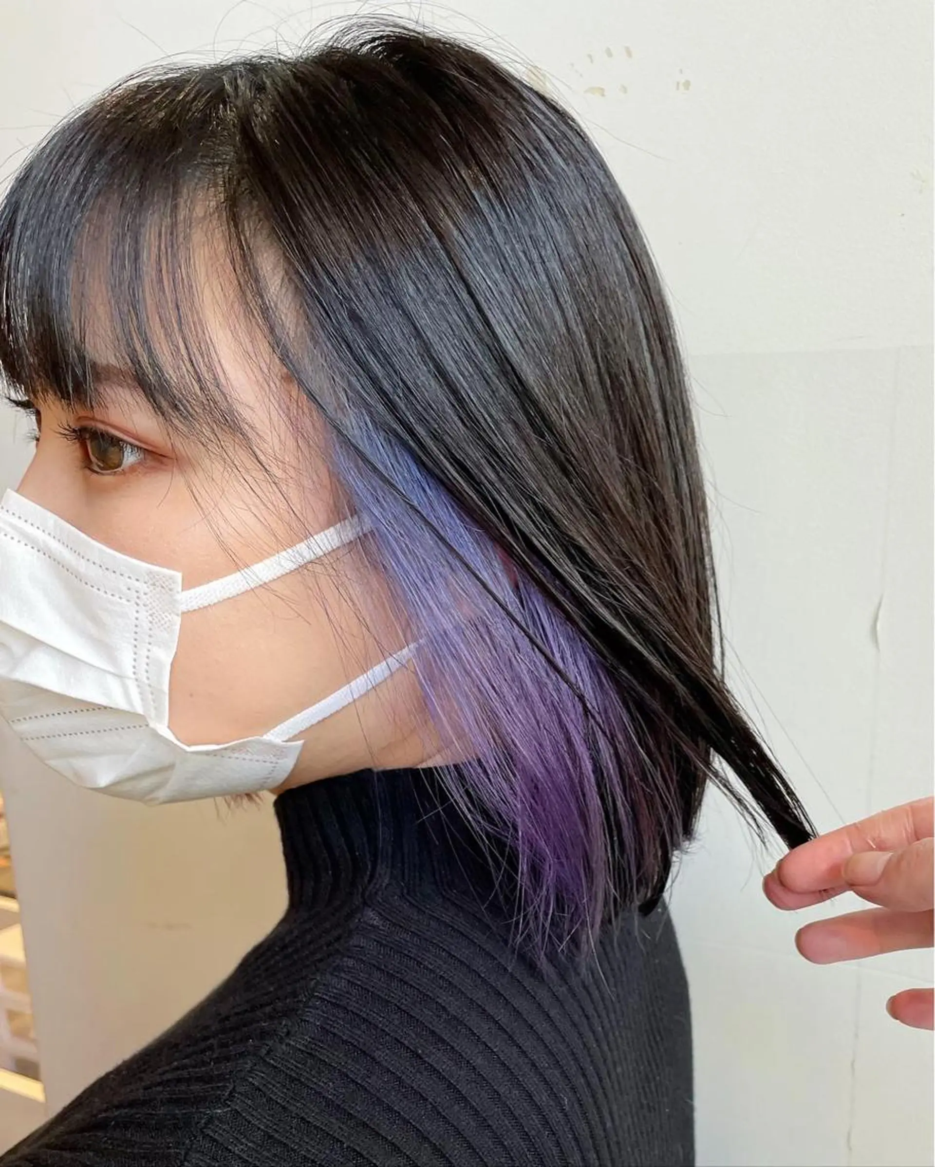 カラー ブリーチ インナーカラー ヘアカラー トリートメント レイヤー専門家 ダブルカラー修のヘアスタイル