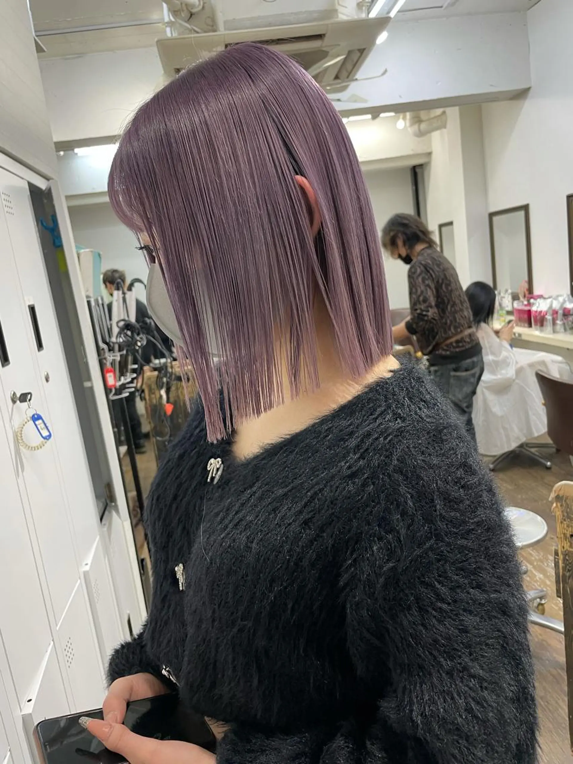 ショート ヒカ/外国人風 デザインカラーのヘアスタイル