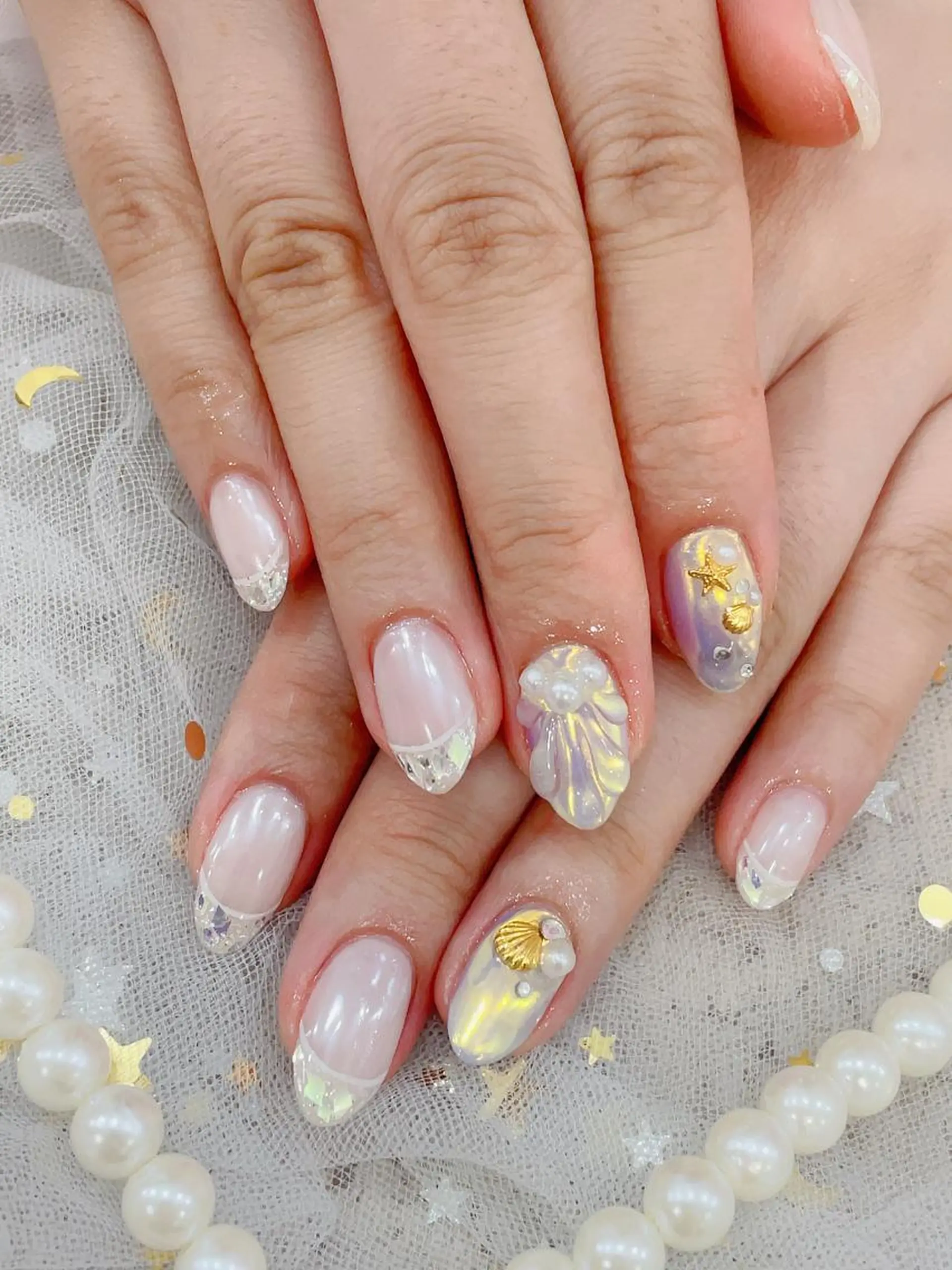 ミディアム ネイル cho nailのネイルデザイン