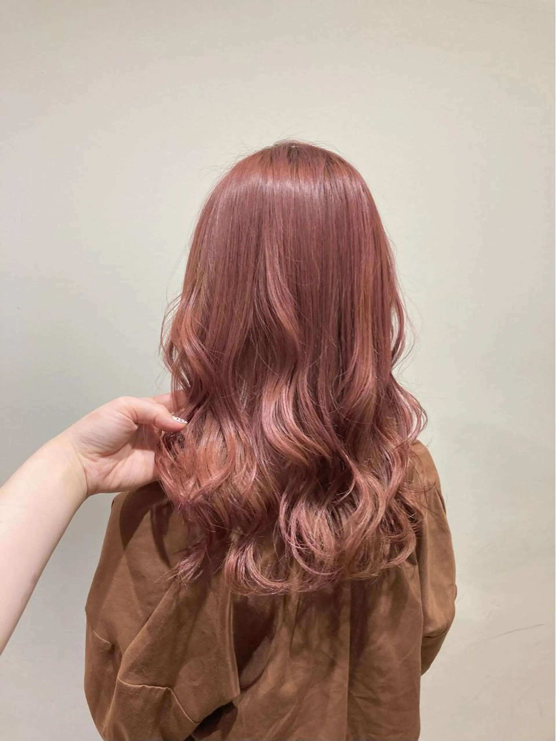 セミロング ヘアカラー トリートメント 梅山 美侑のヘアスタイル
