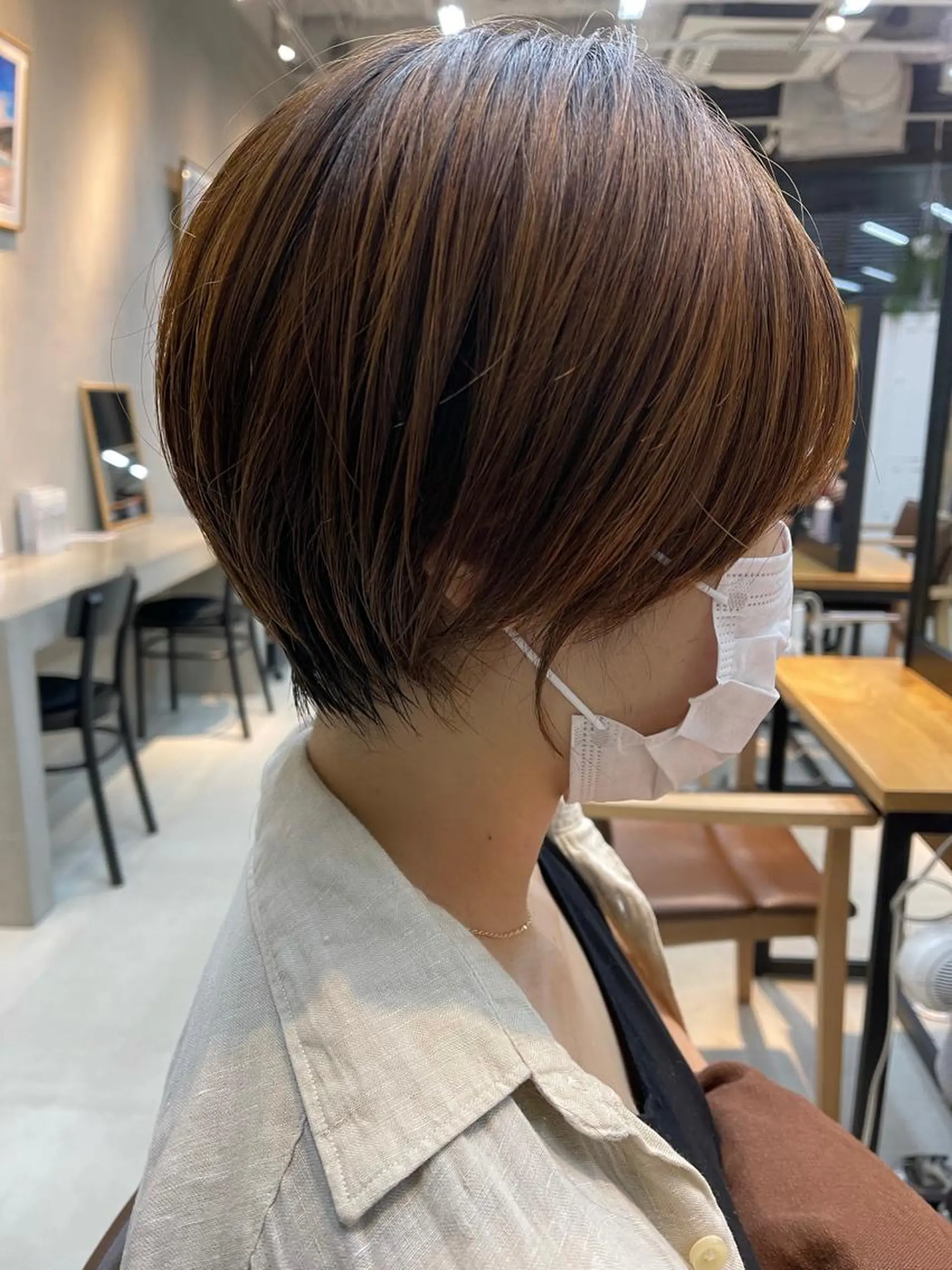 ショート くびれヘア ショートヘア 似合わせショート×透 明感/やじまたかしのヘアスタイル