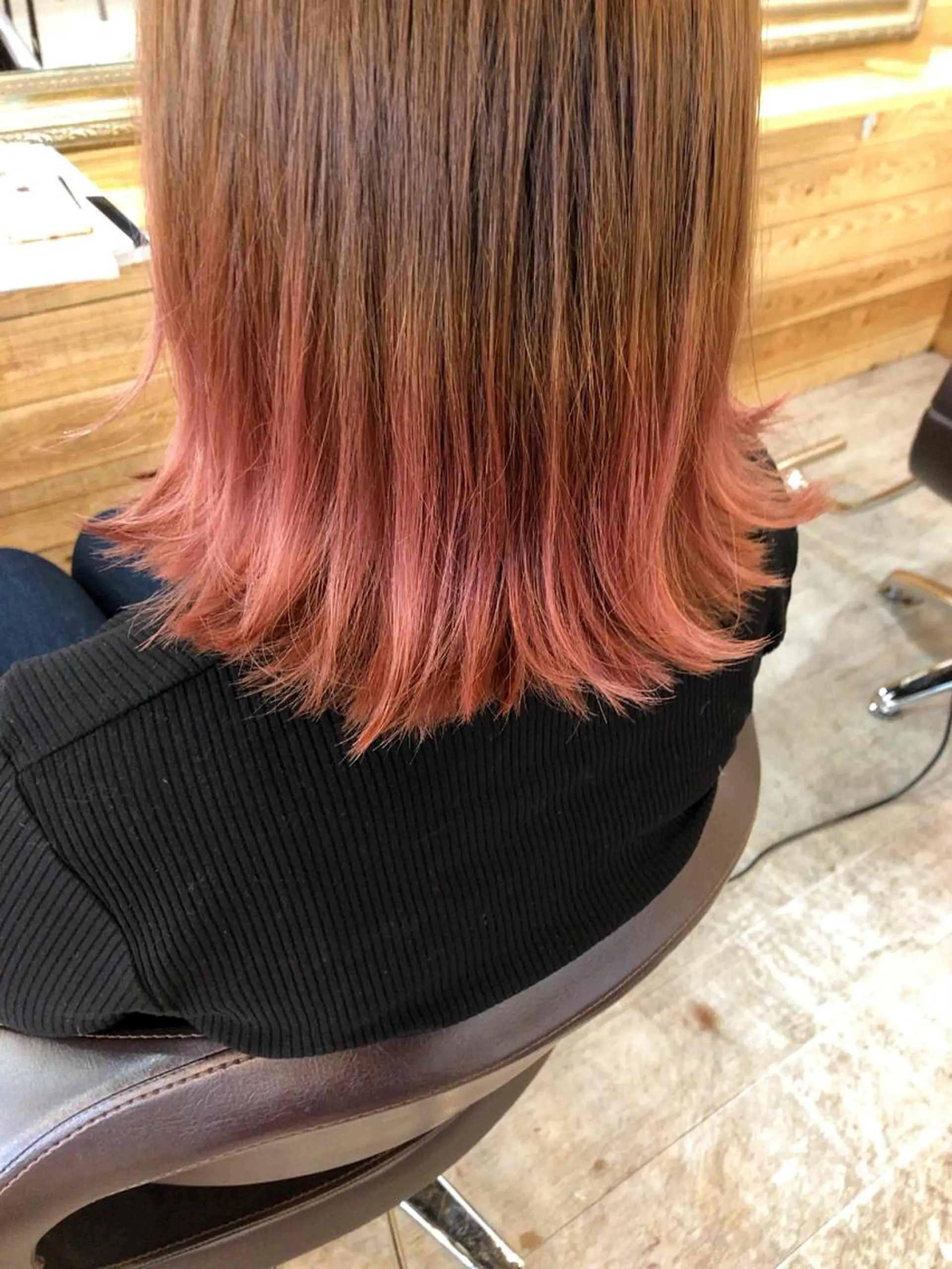 ミディアム ✨艶感/透け感✨Sherry所属・艶髪/ハイトーン Sherryのヘアスタイル