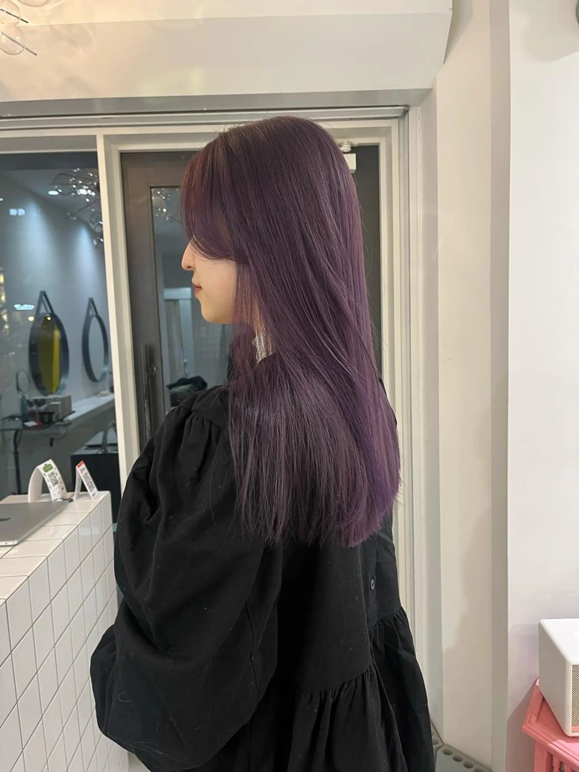 ロング カラー ヘアカラー トリートメント toko / ブリーチなしカラーのヘアスタイル