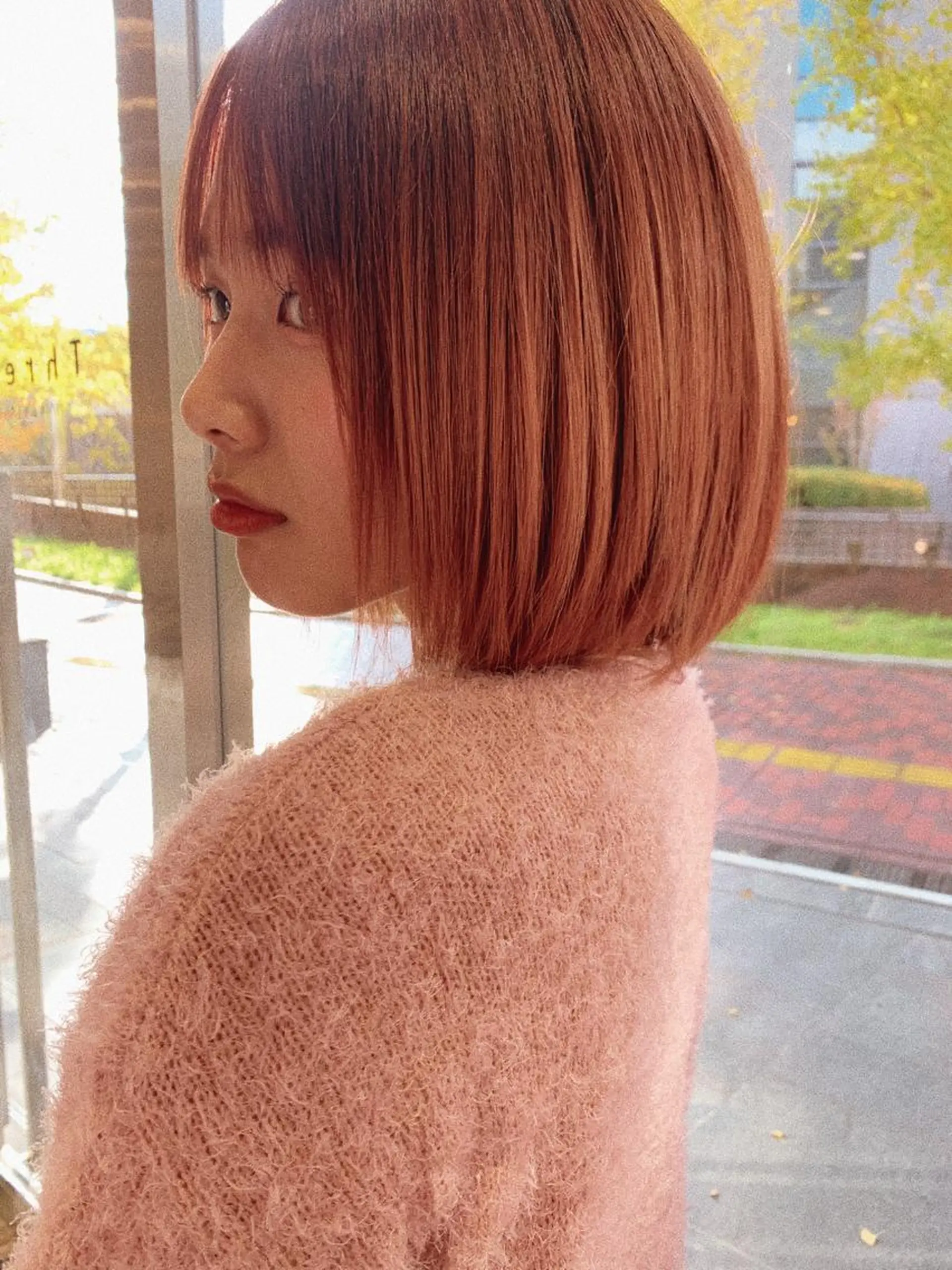 ショート ボブ ノツコウダイ /ぱつっとボブのヘアスタイル