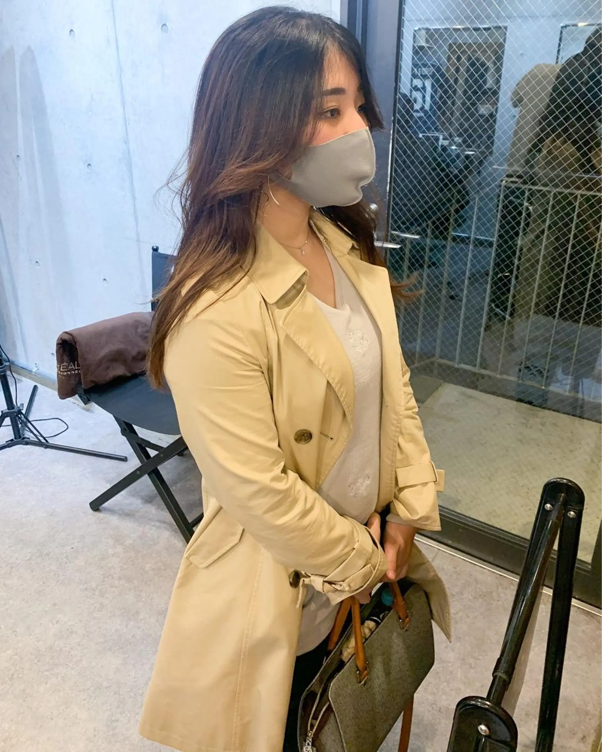 セミロング カット トリートメント 柔らかブラウン/顔周 りレイヤー♡ユウシのヘアスタイル