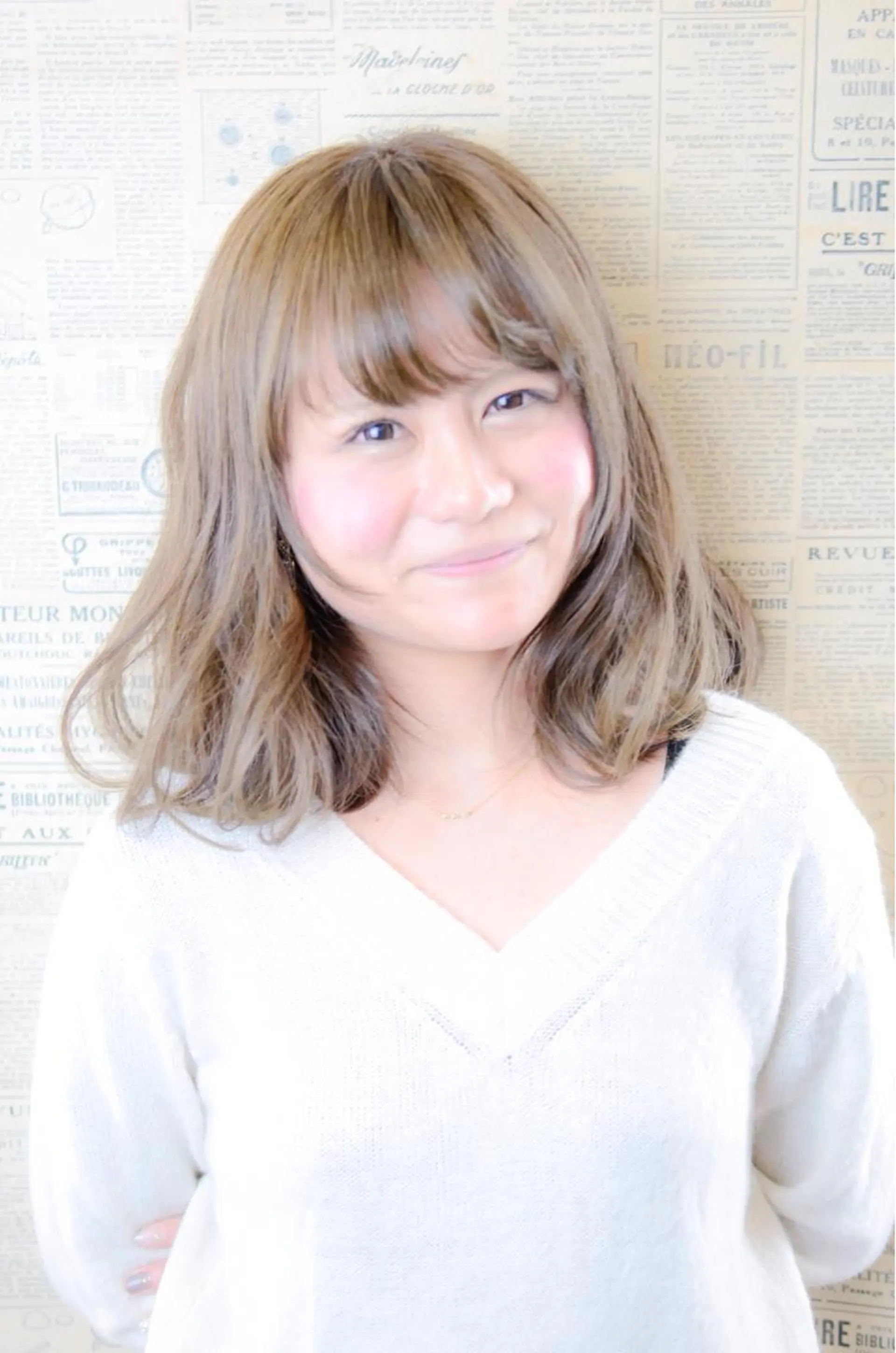 ミディアム Campus キャンパスのヘアスタイル