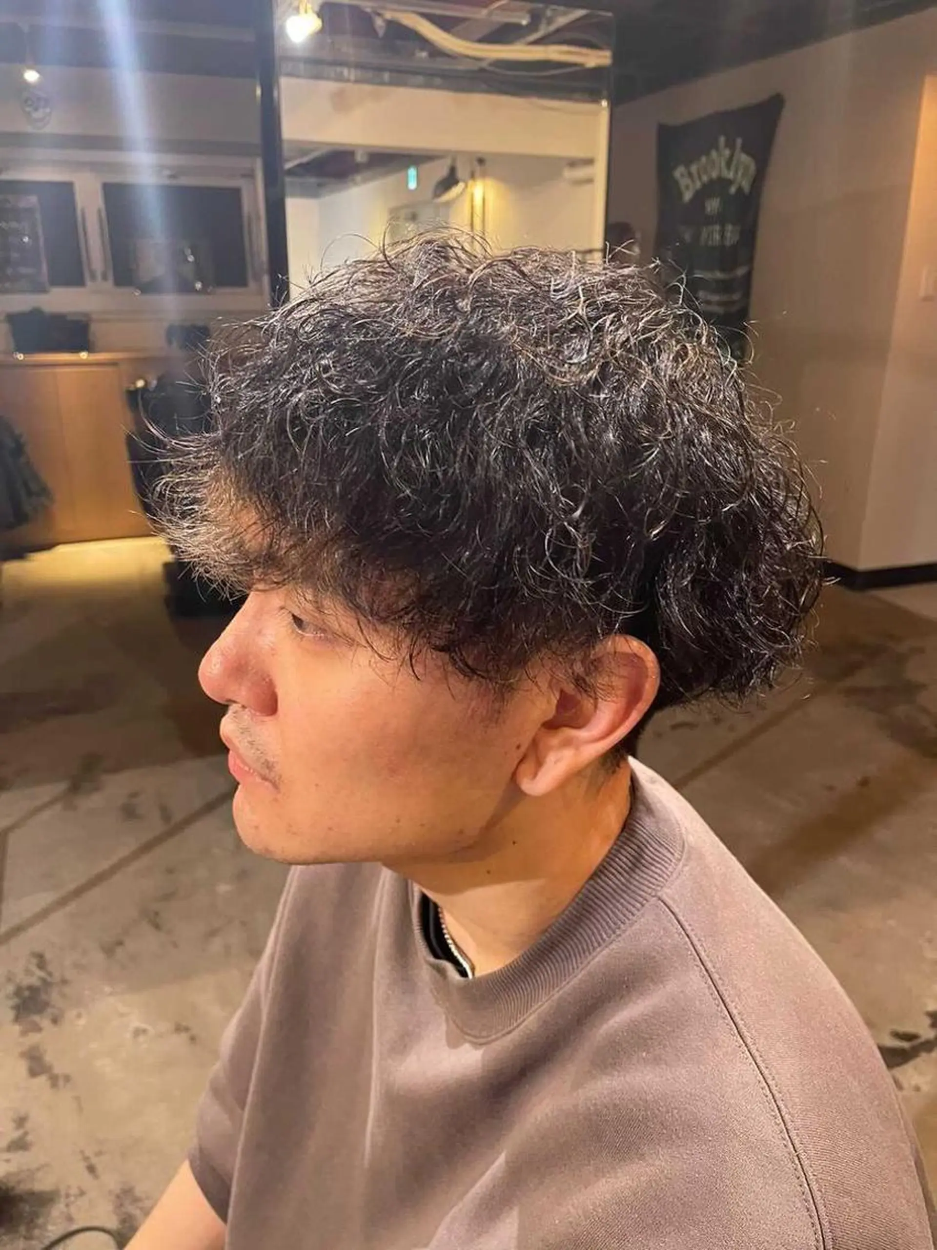 ショート パーマ カット パーマ Go today  シェアサロン札幌nix店所属・海外スタイル✂︎ ✂︎sunのヘアスタイル