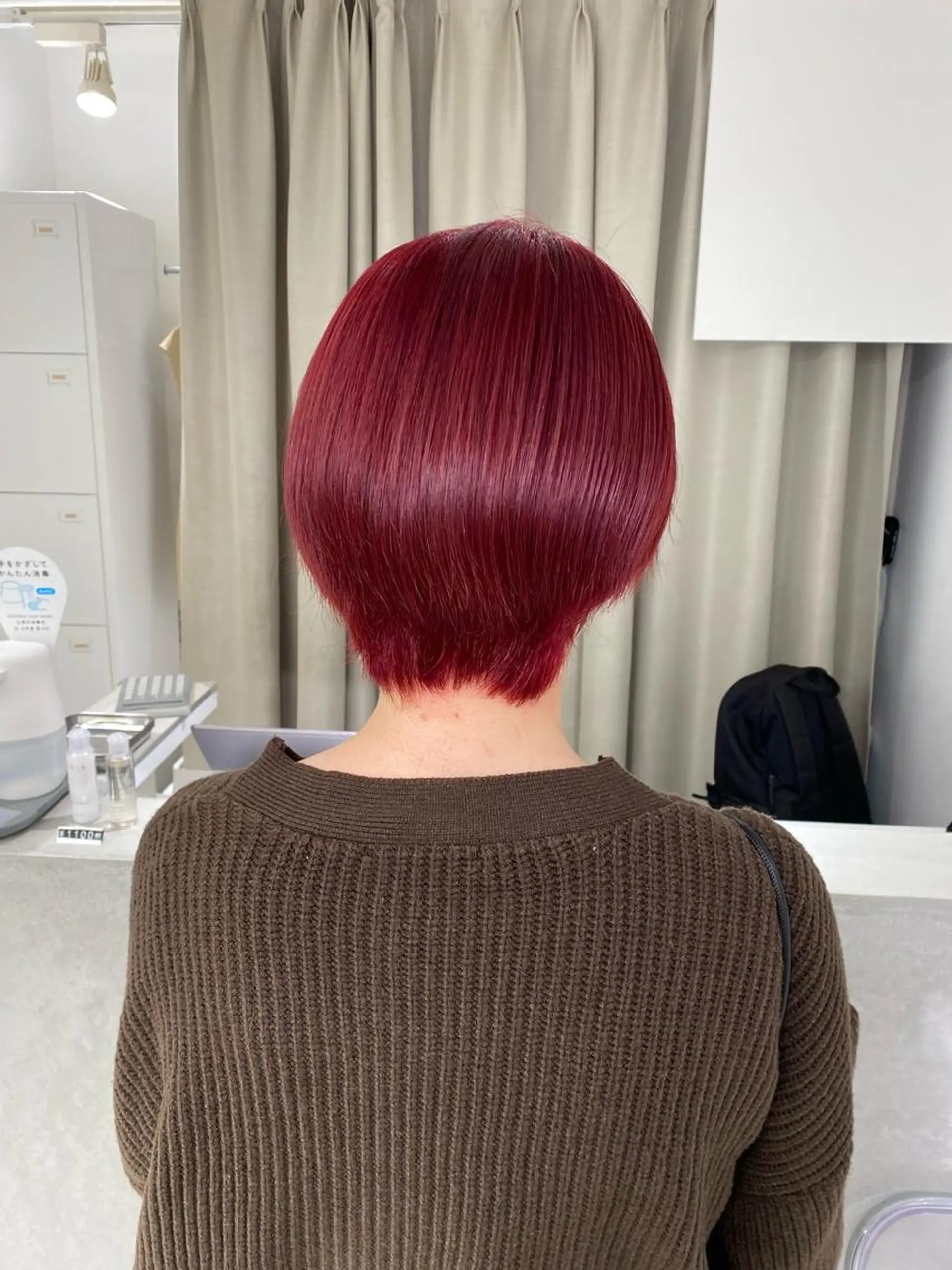 カラー ブリーチ ヘアカラー トリートメント ブリーチ/髪質改善 公文愛結のヘアスタイル
