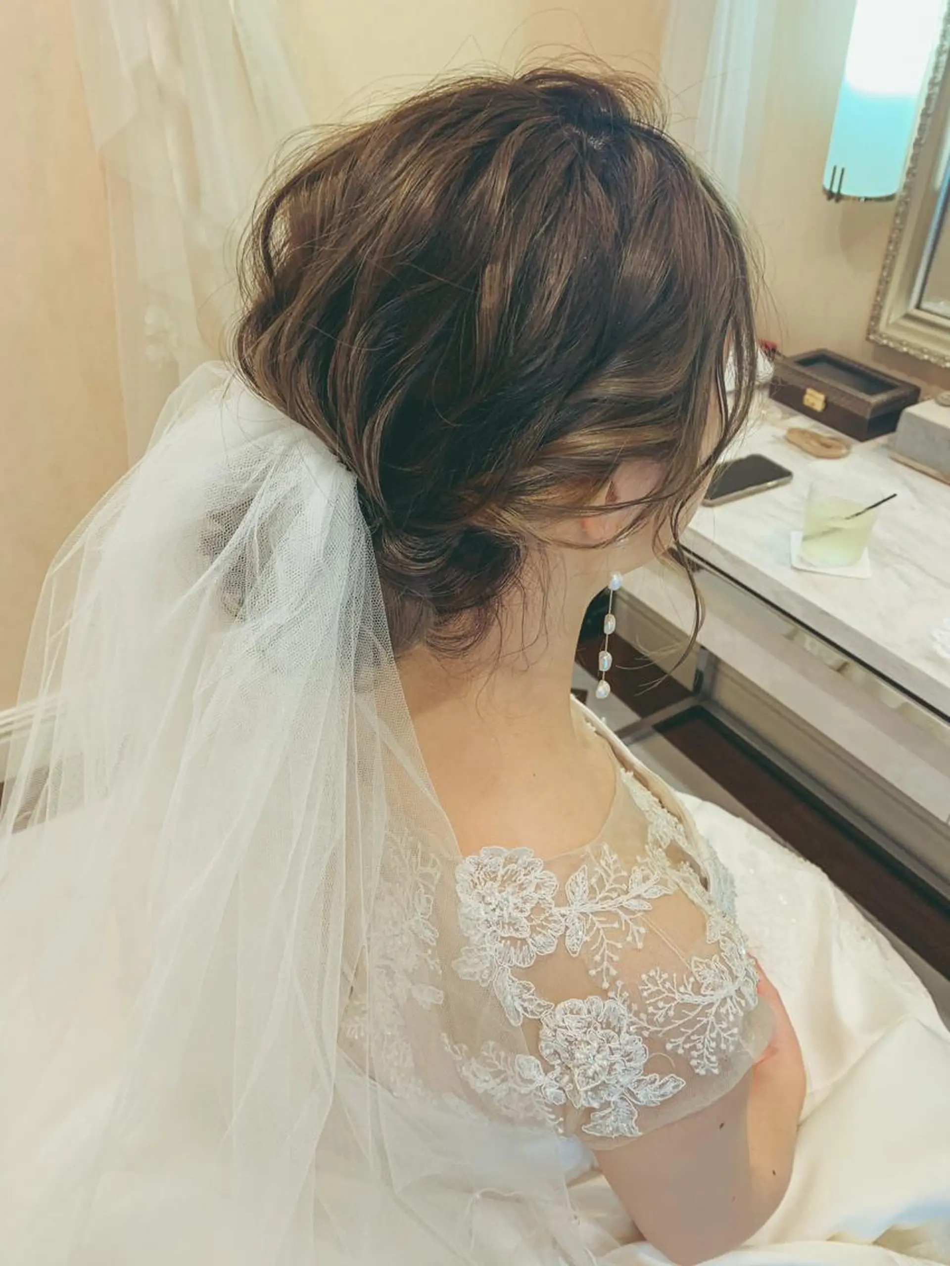 ロング ヘアアレンジ 結婚式・ブライダル SO-eye所属・𝗦𝗢 -スオ- HAZUKIの眉毛・アイブロウイメージ