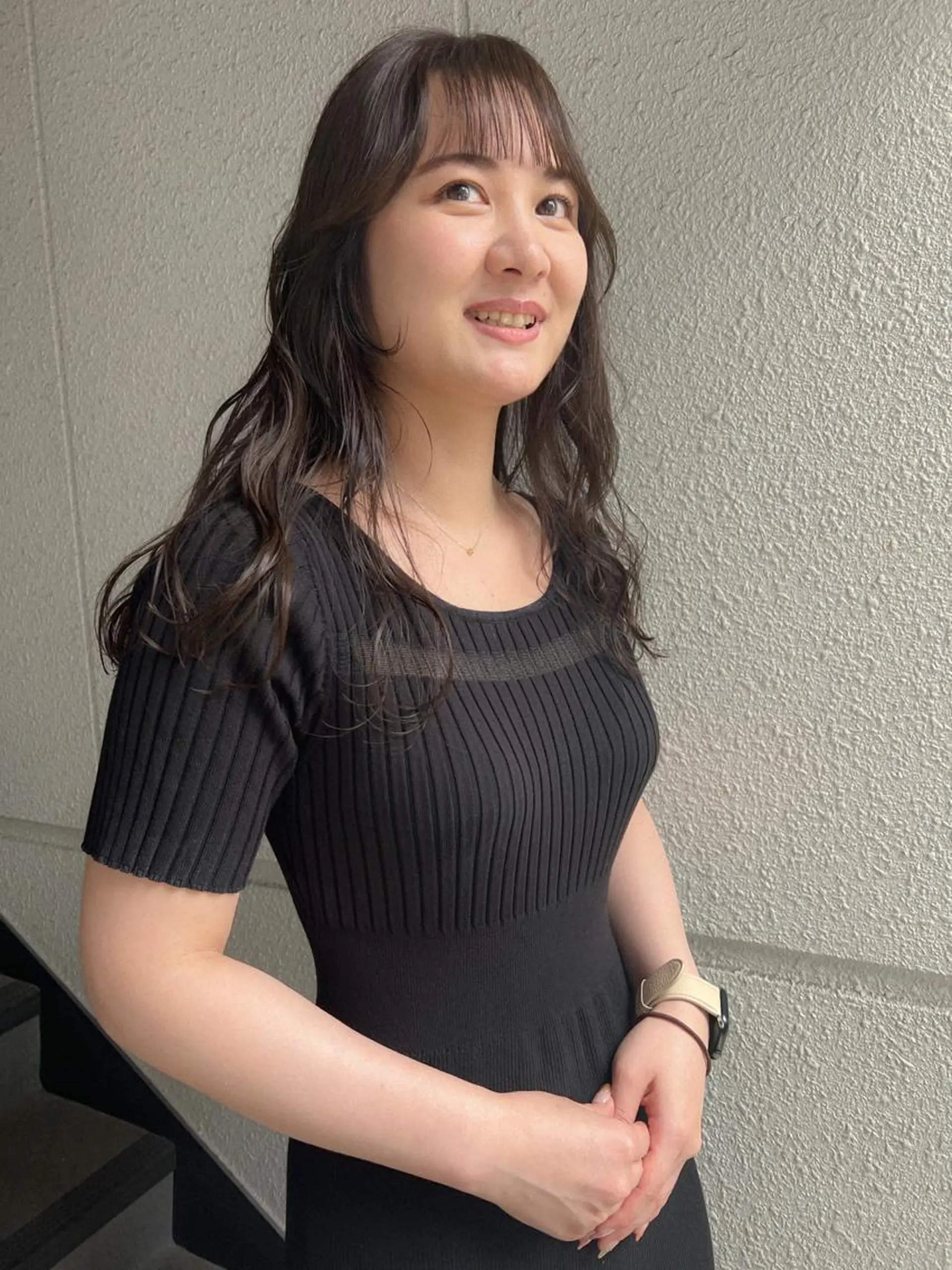 ロング カラー ブリーチ 透明感カラー ブリーチなしカラー カット ヘアカラー トリートメント カラーパティシエ facce🌼ikoのヘアスタイル