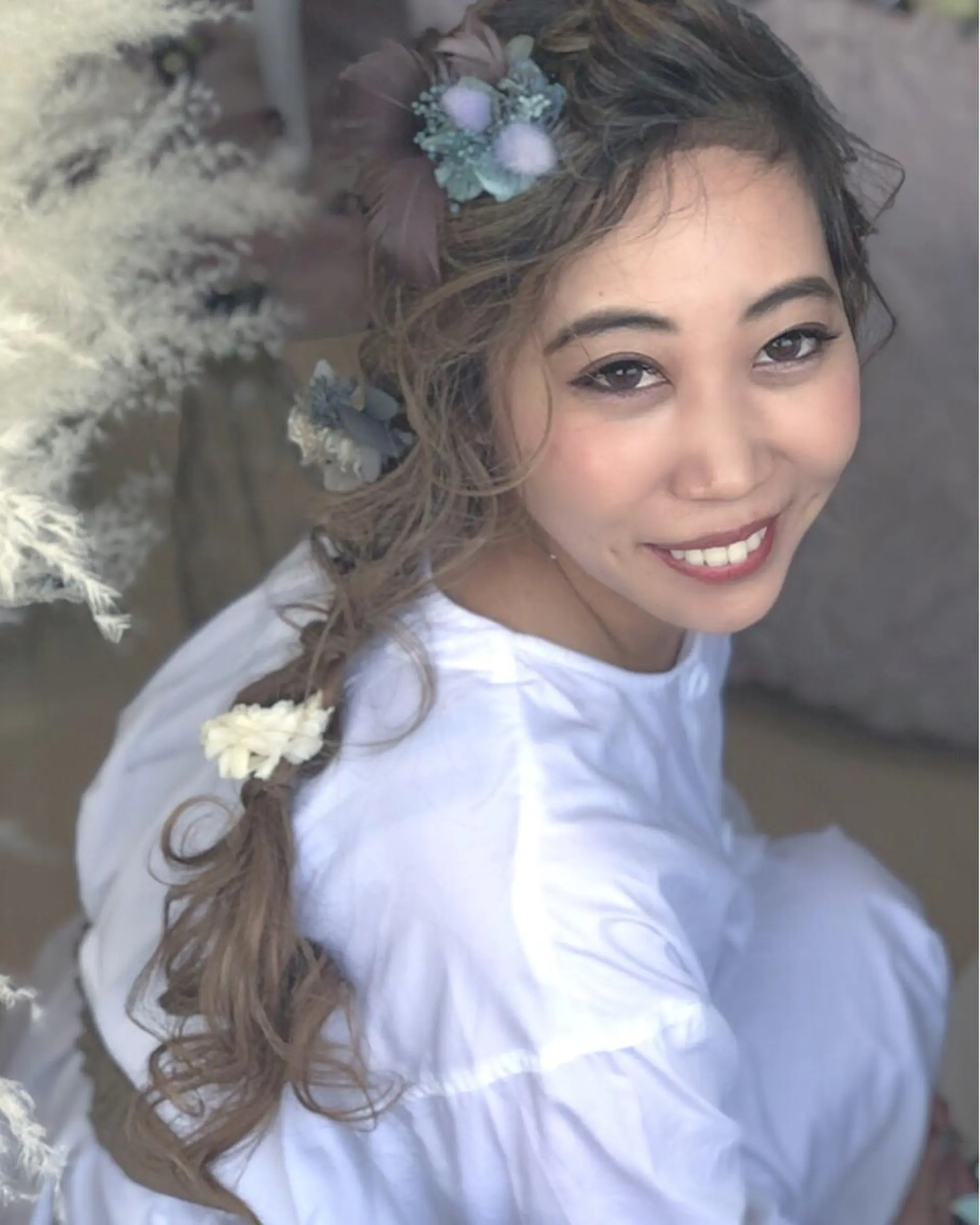 ロング ヘアアレンジ ORIKA 美容室のヘアスタイル