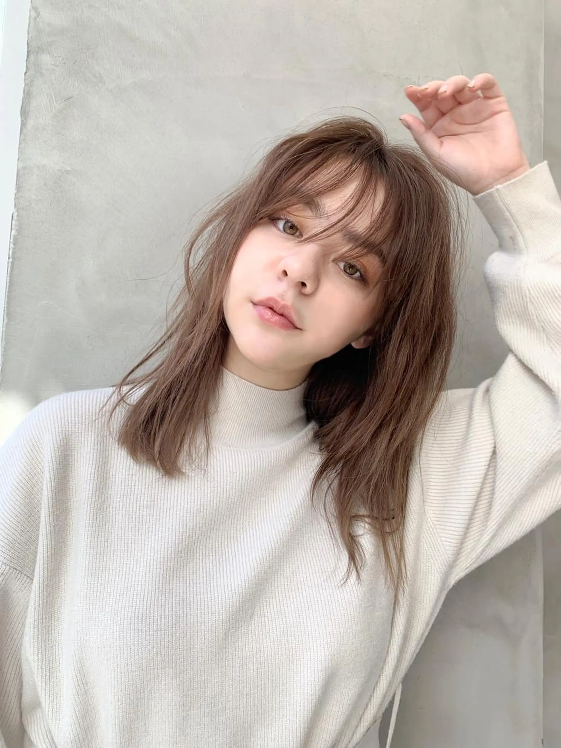 カラー ベージュカラー ブリーチ 透明感カラー ハイライトカラー イルミナカラー SEED&beauty byFLAT所属・ヘッドスパ (女性限定)🍋モエのヘアスタイル