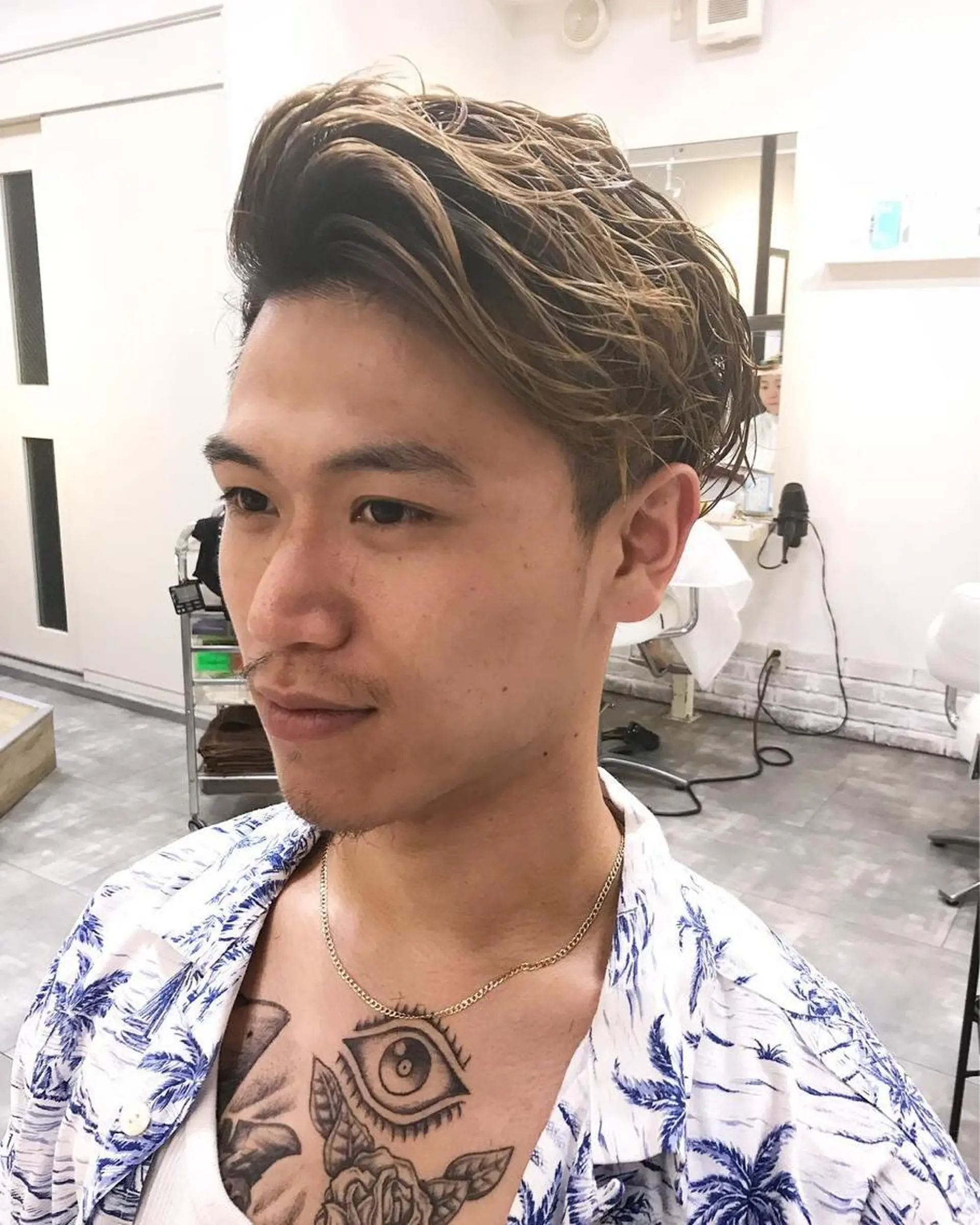 ショート カット トリートメント 八谷 将平のヘアスタイル