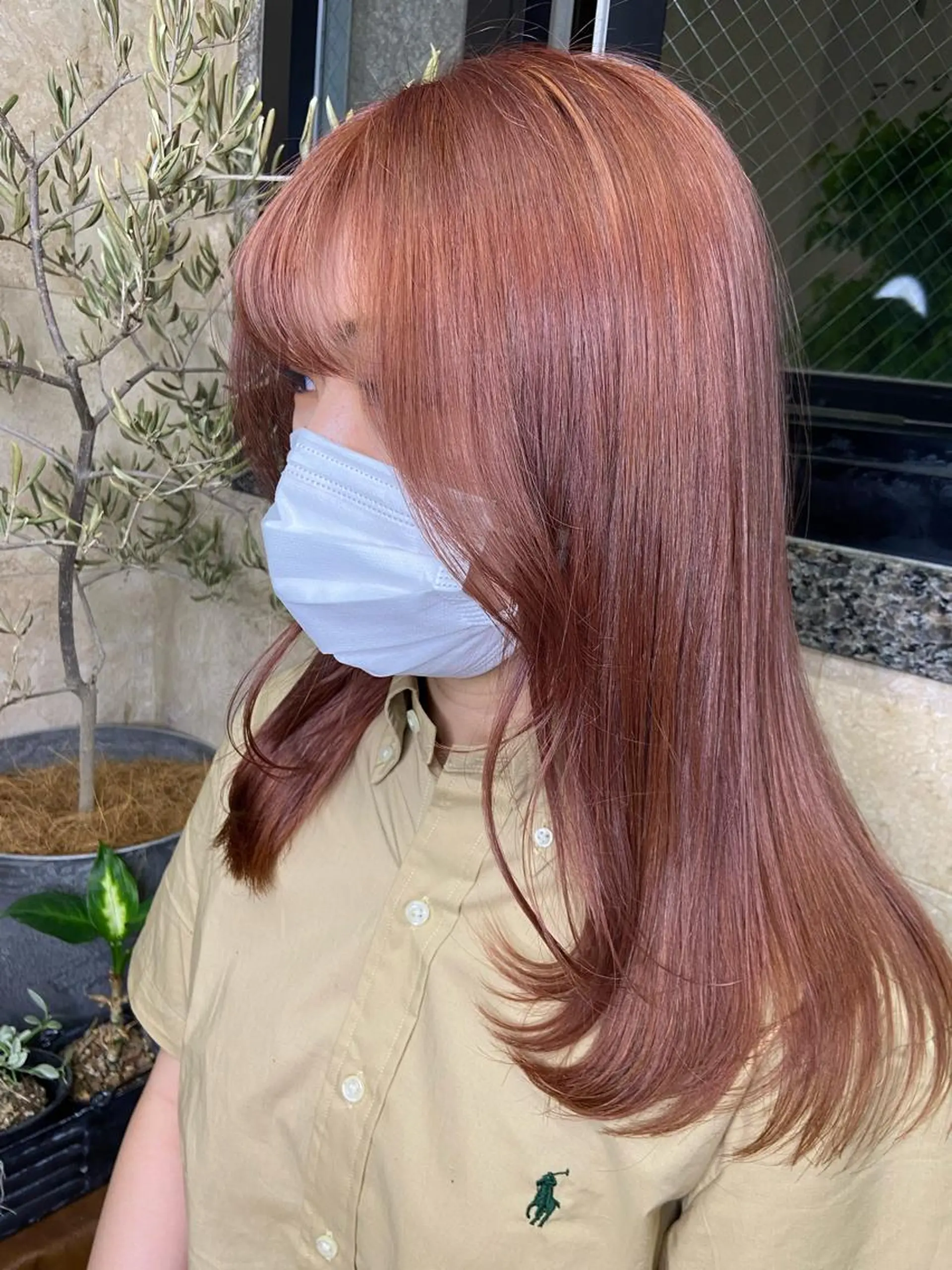 ロング ヘアカラー トリートメント ヘアセット 地毛風艶カラー🌿 喜多夏海のヘアスタイル