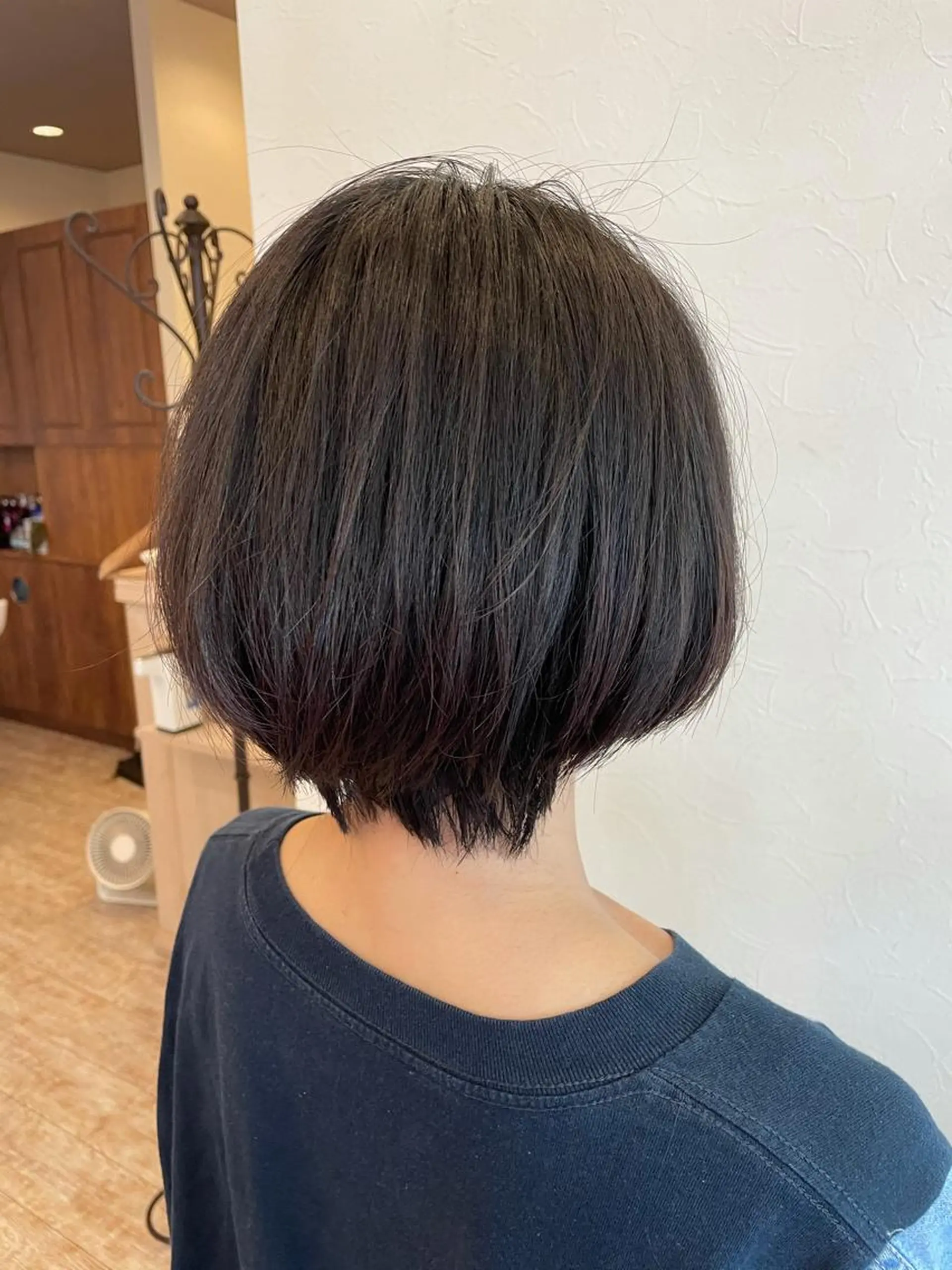ショート ショートボブ ボブ ショートヘア 飯塚 沙衣のヘアスタイル