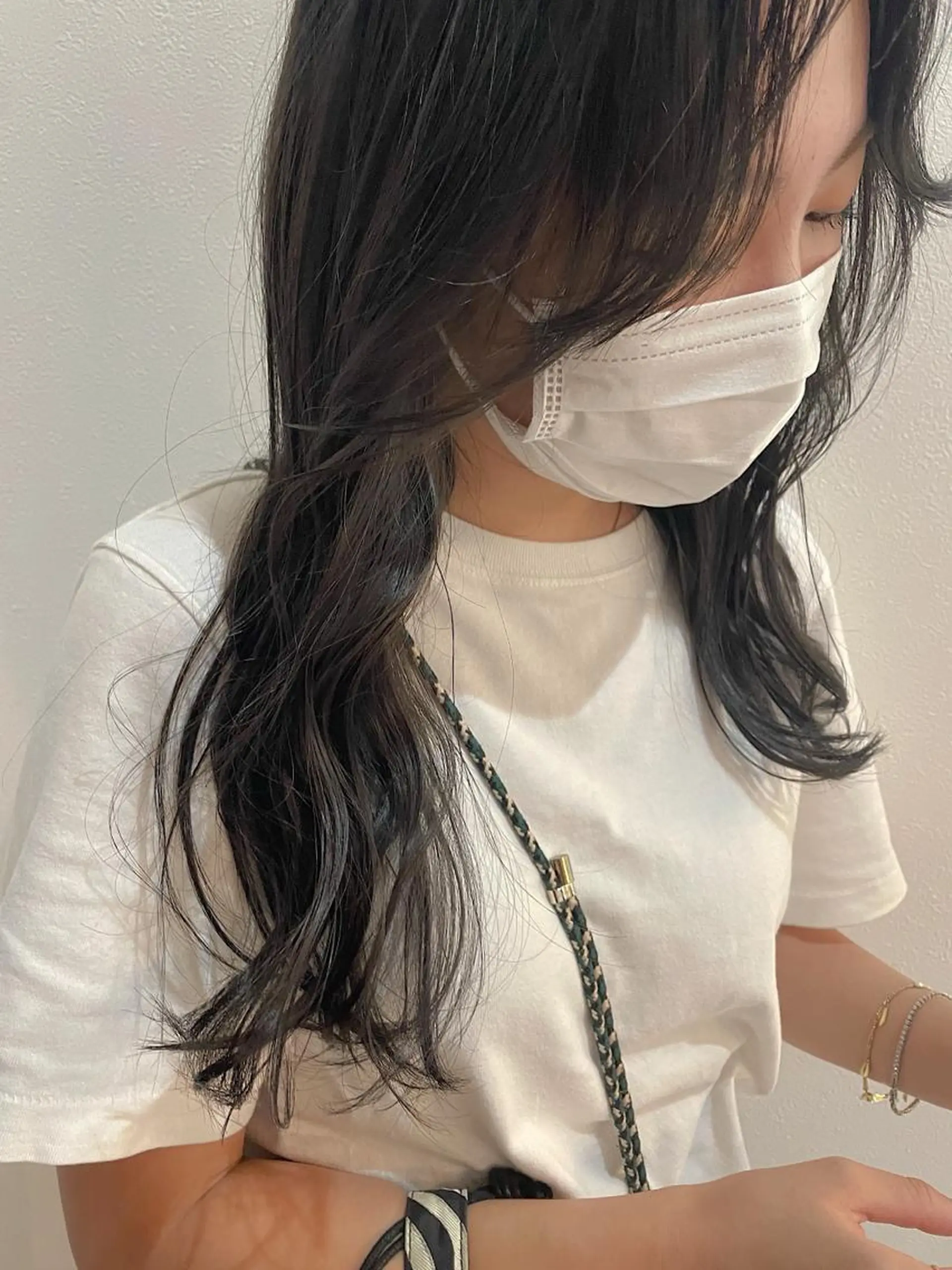 セミロング カラー ヘアアレンジ saito (8/31まで在籍)のヘアスタイル