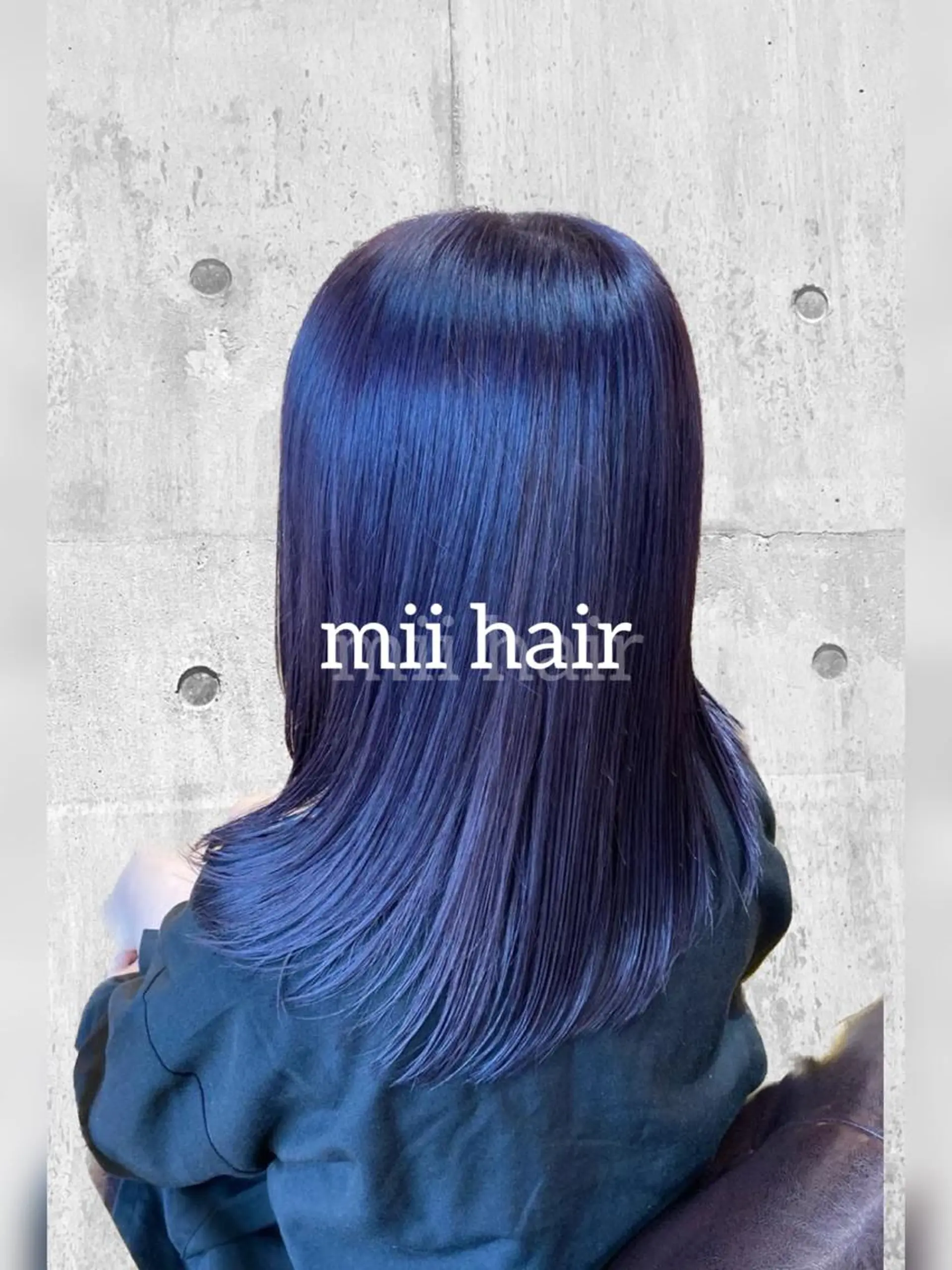 セミロング カラー ラベンダーカラー Miku❇️ フェイスレイヤーのヘアスタイル