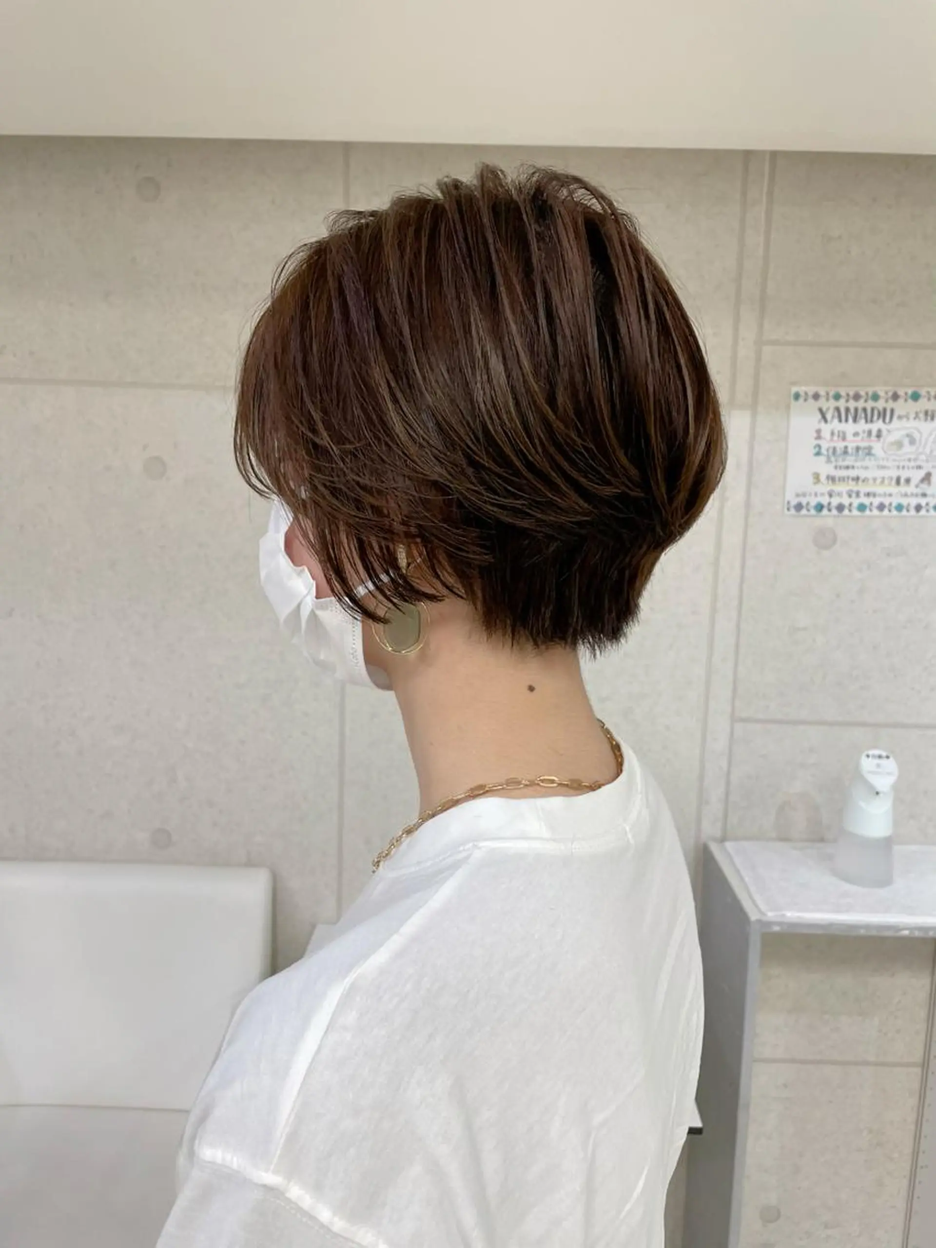 ショート ショートボブ 丸みショート ボブ くびれヘア ショートヘア お悩み解決✨ ASAMIのヘアスタイル