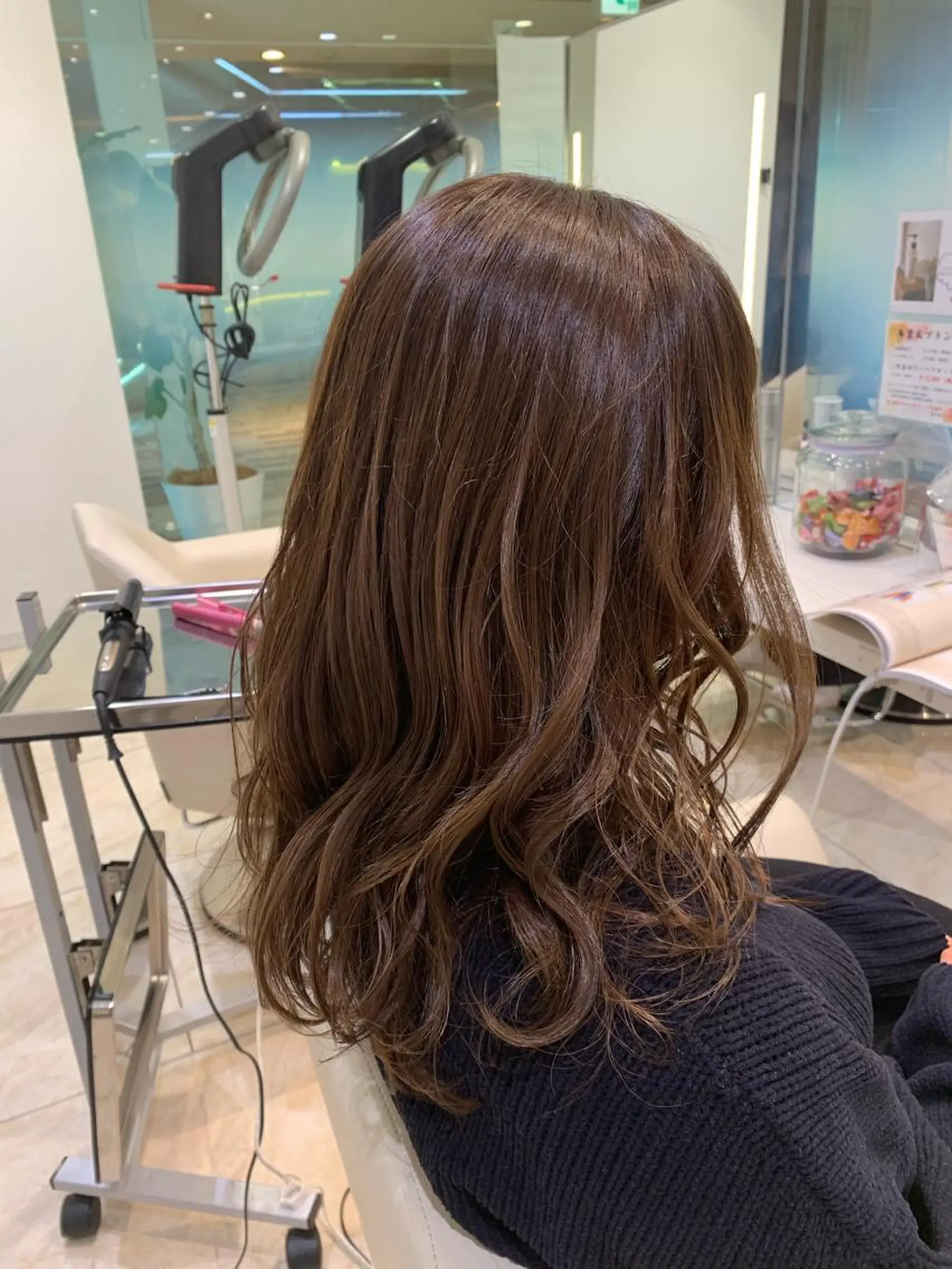 セミロング カラー ケンジアネッタ Men'sのヘアスタイル