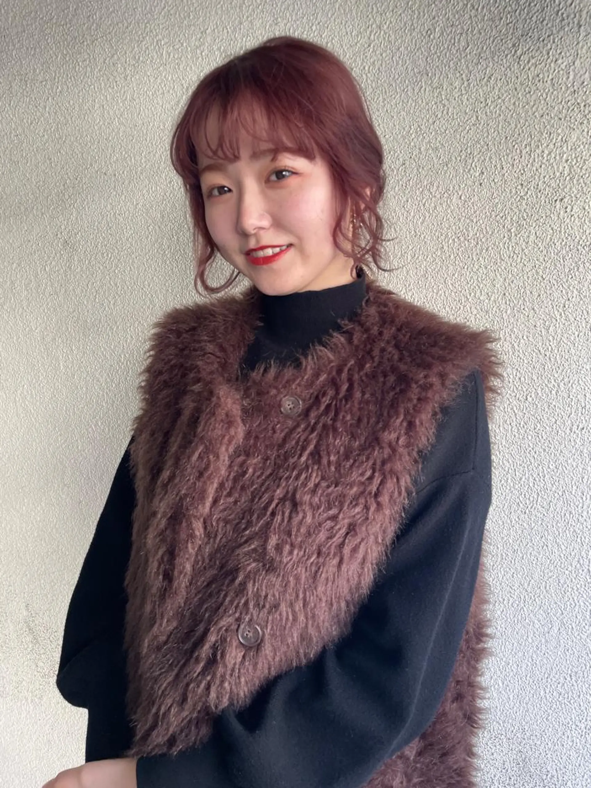 セミロング カラー ヘアアレンジ emu head spa & treatment所属・髙塚碧🇰🇷 韓国ヘア🎗️のヘアスタイル