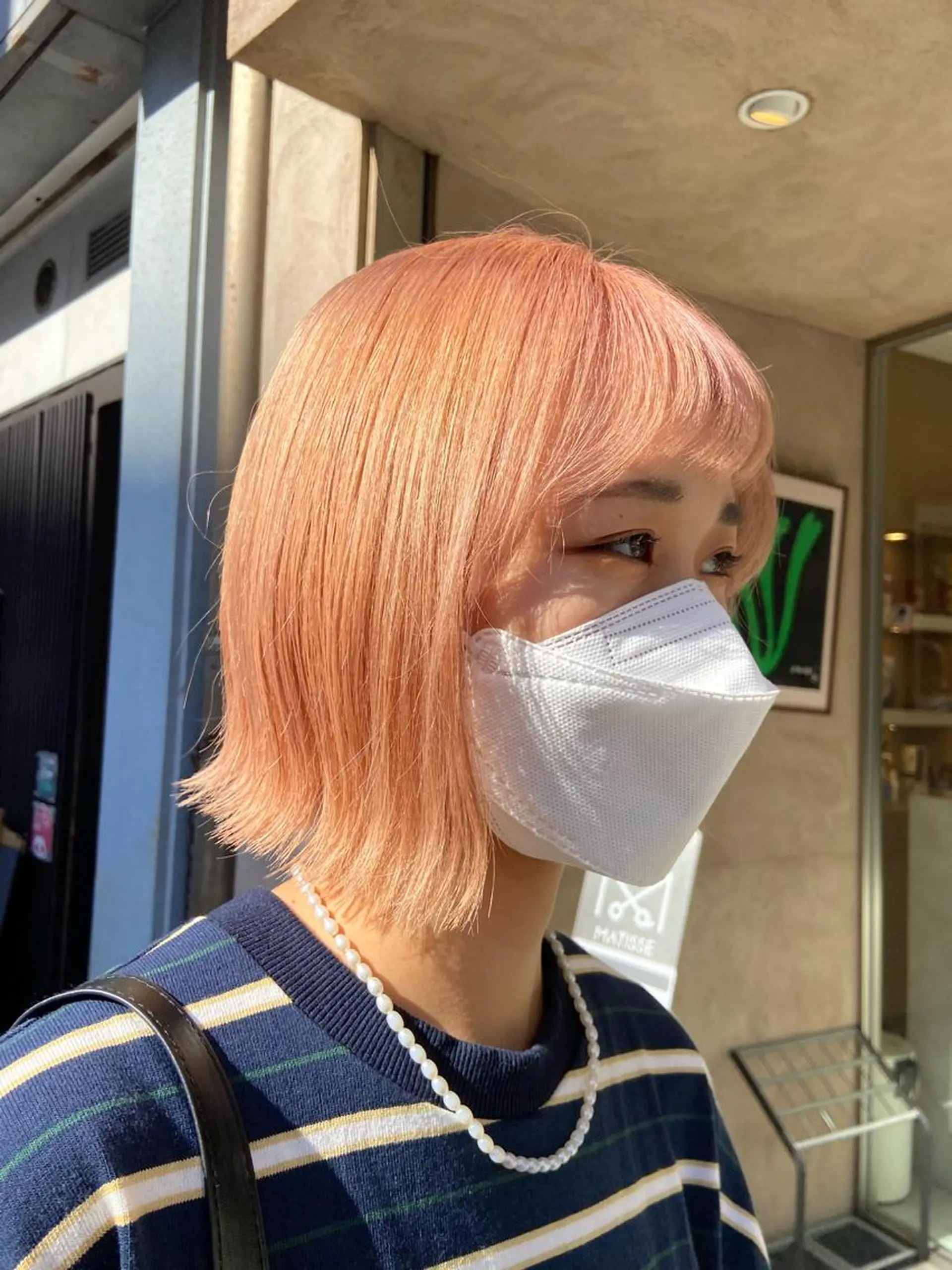 ショート ヘアカラー 淺谷 美紀のヘアスタイル