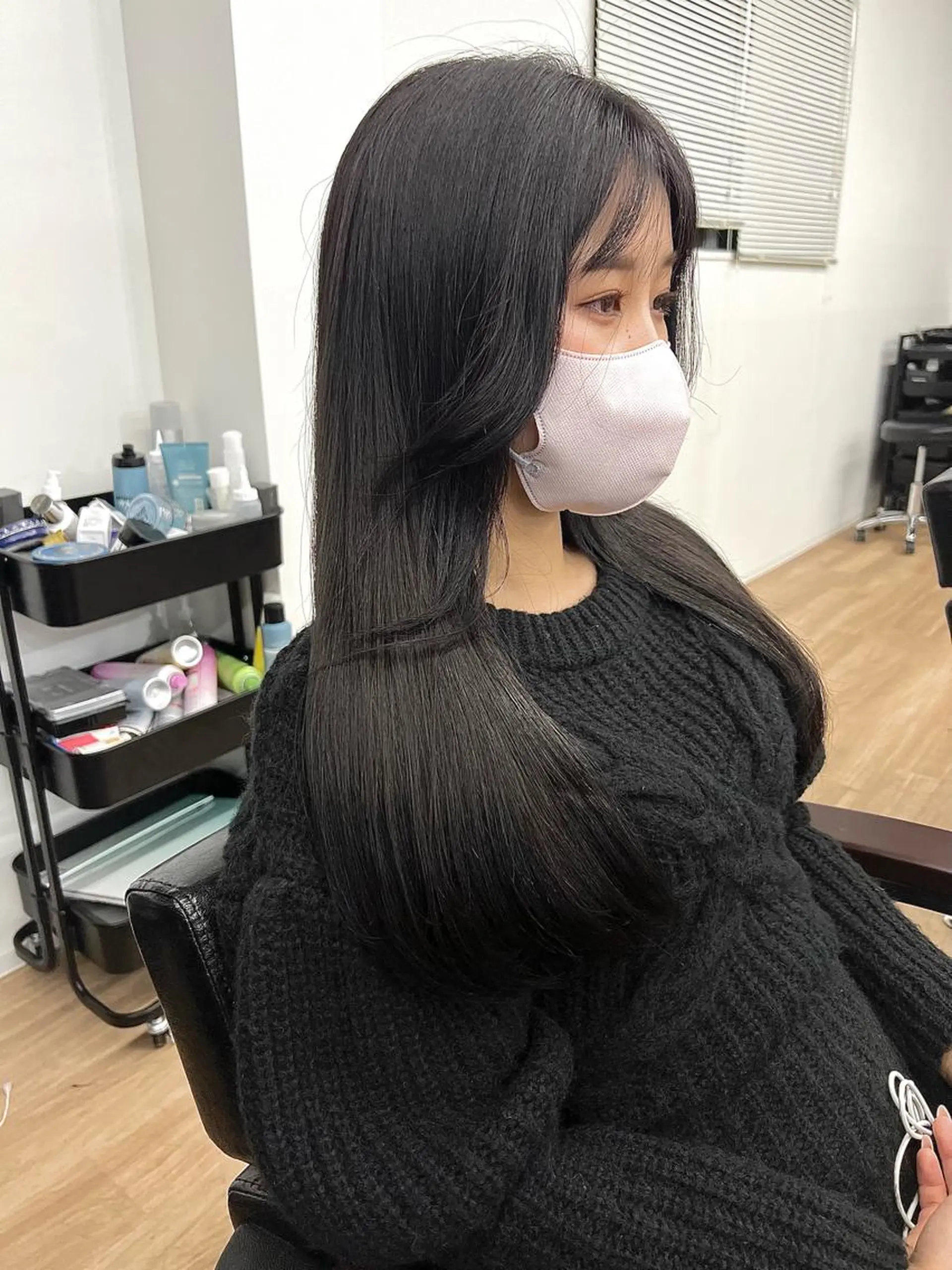 カラー アッシュ ベージュカラー 黒髪 ブリーチ ブロンド ユウハウス BIJOU所属・ユウハウス/ ryousukeのヘアスタイル
