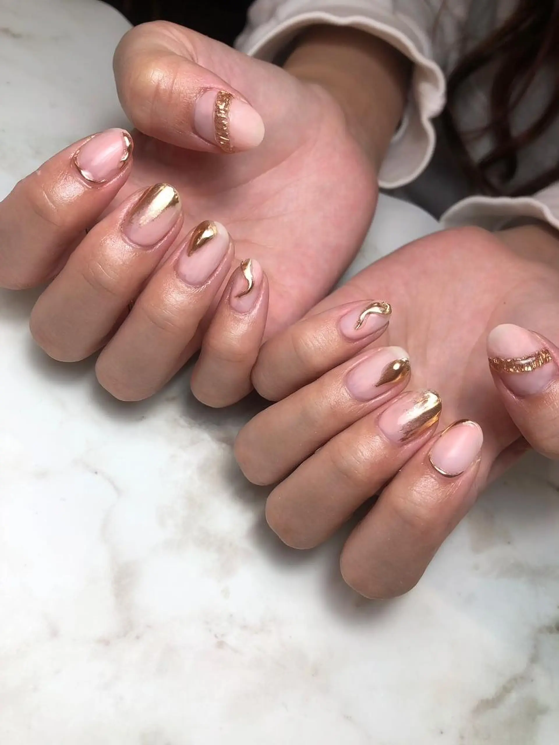 ネイル ハンドネイル Ellie Nail Honamiのネイルデザイン