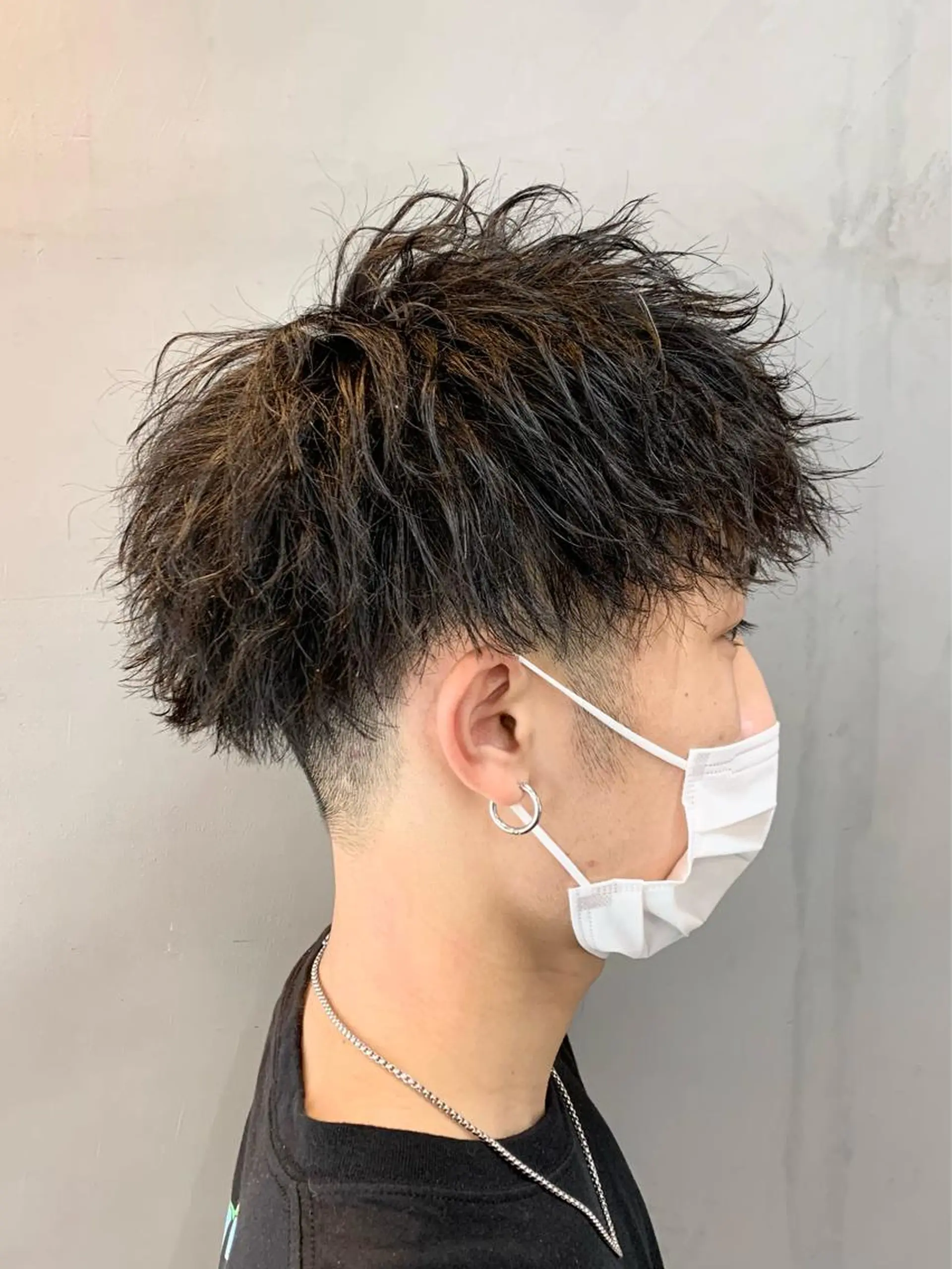 ミディアム カット パーマ 山口 JUNPEIのヘアスタイル