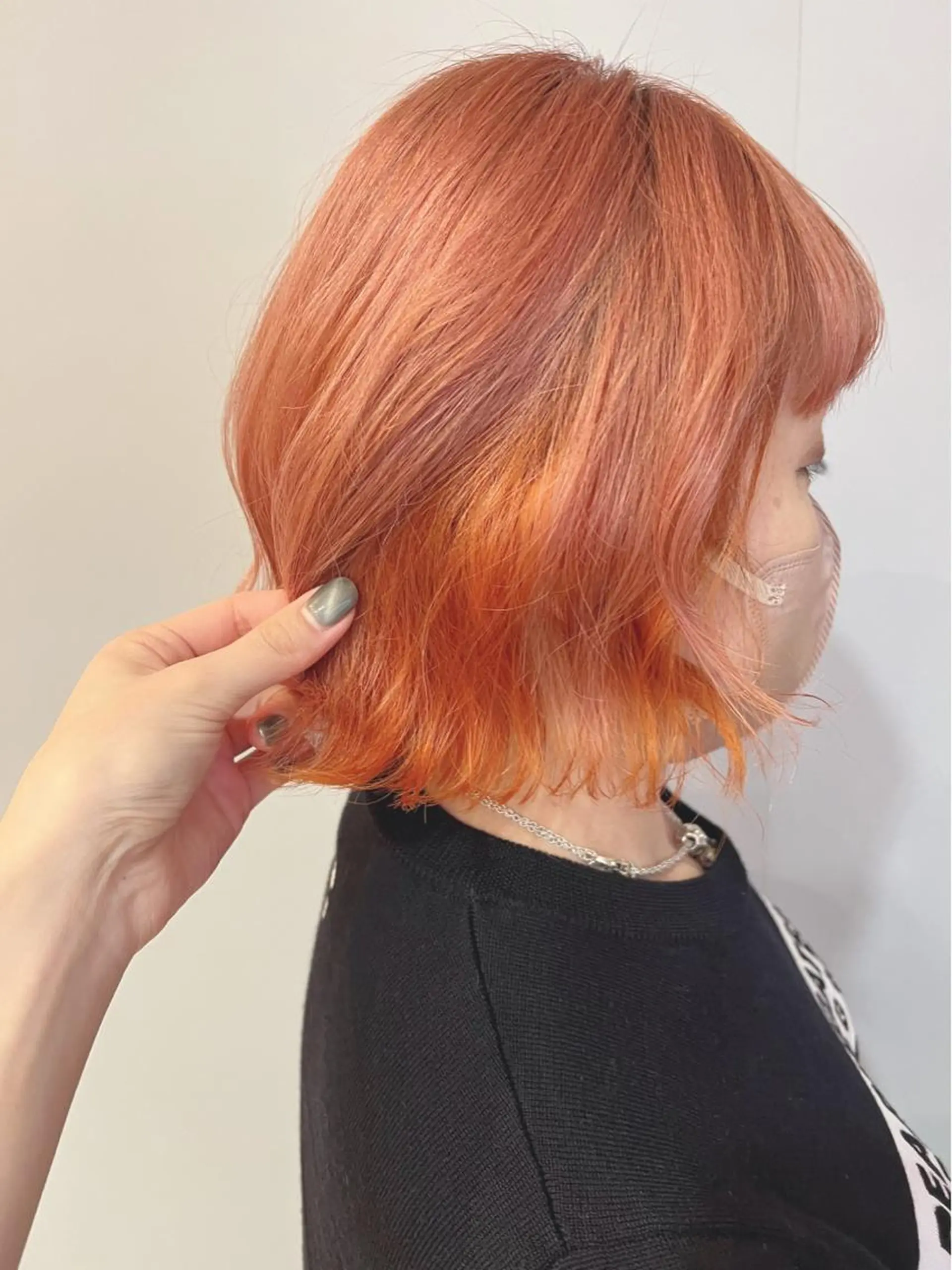ショート カラー ヘアカラー 宮原 佳苗のヘアスタイル