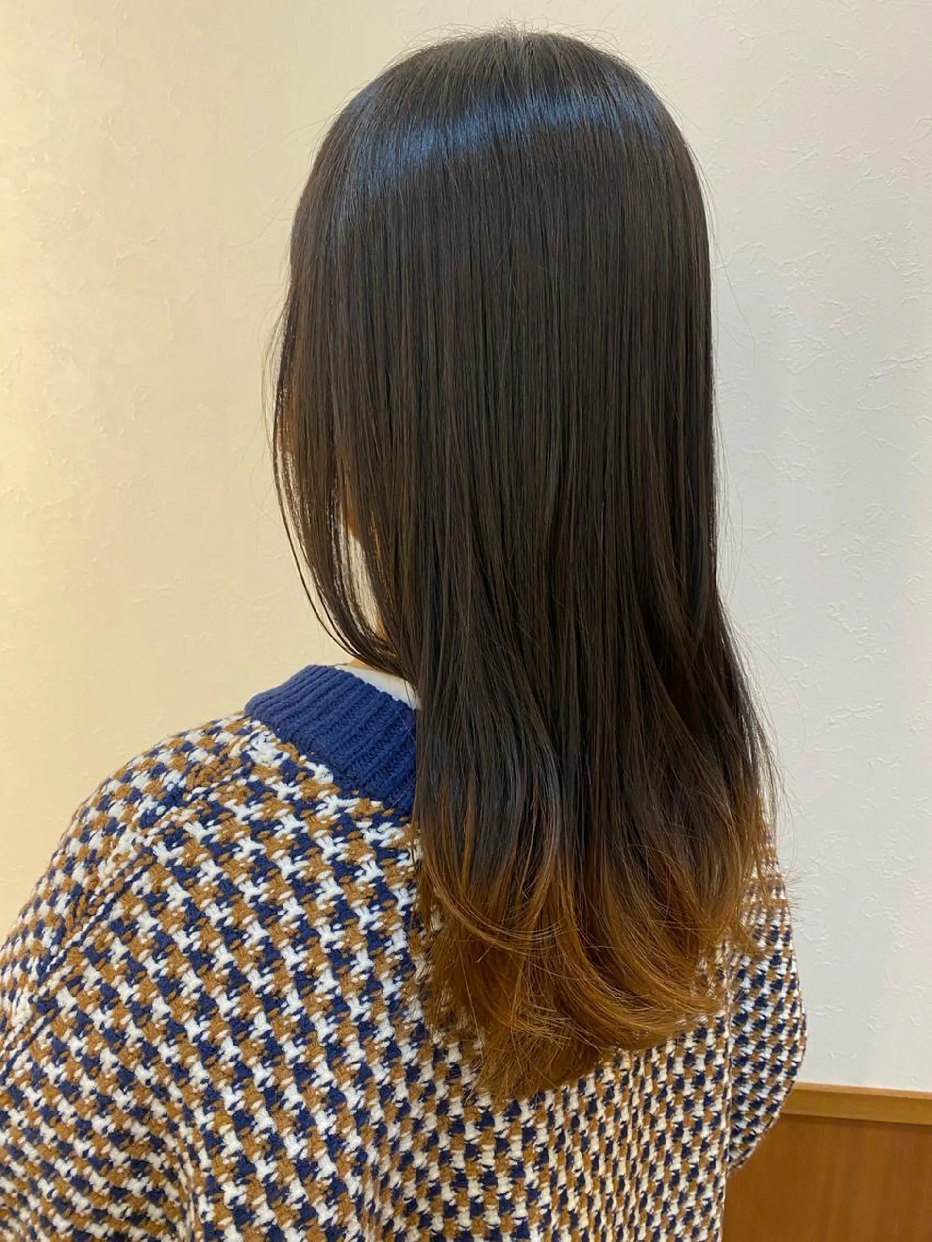 ロング カラー カット ヘアカラー トリートメント ✴︎ヒラガカナ✴︎ ECLAT HAIRのヘアスタイル