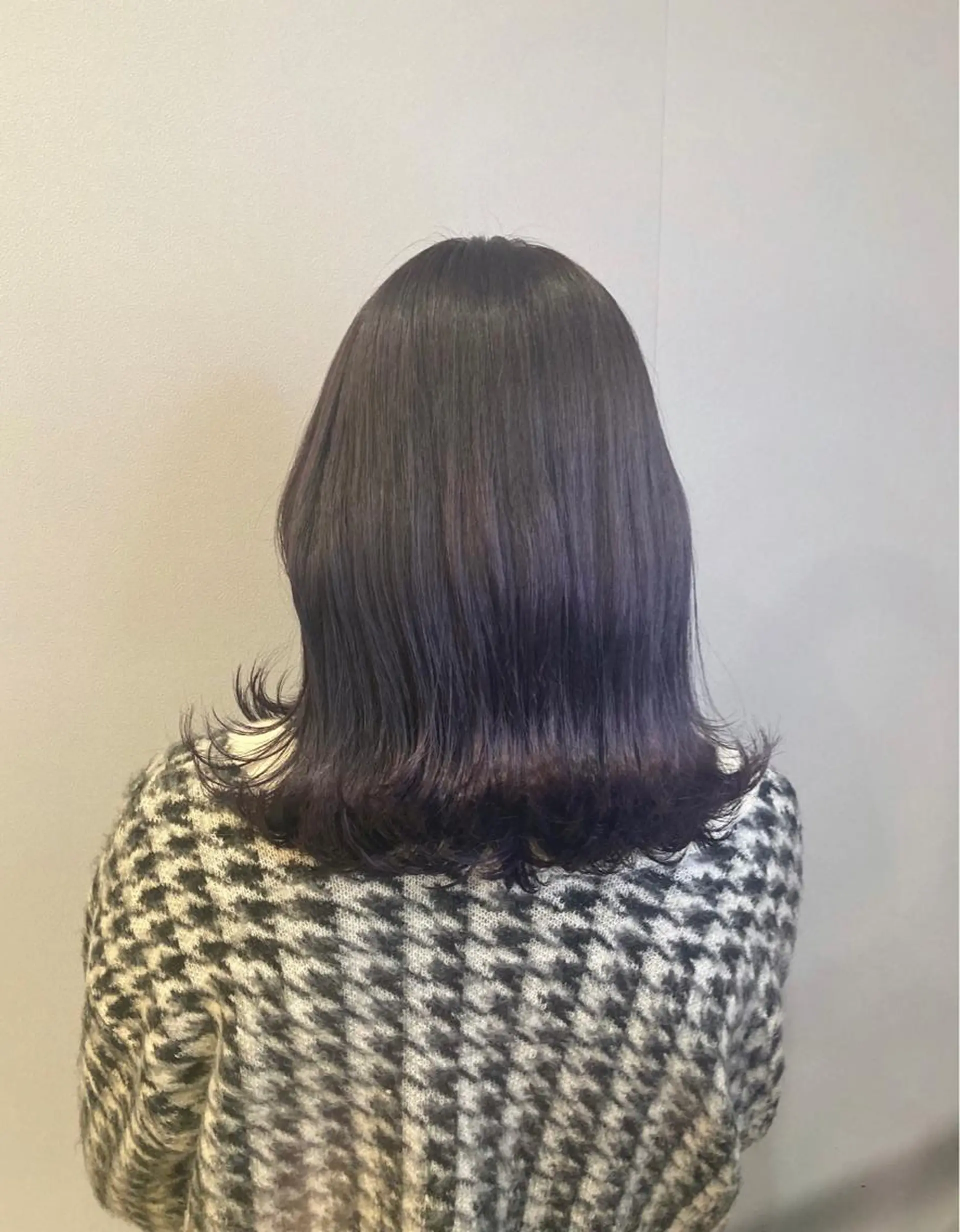 ミディアム カラー ヘアカラー トリートメント 宮原 佳苗のヘアスタイル