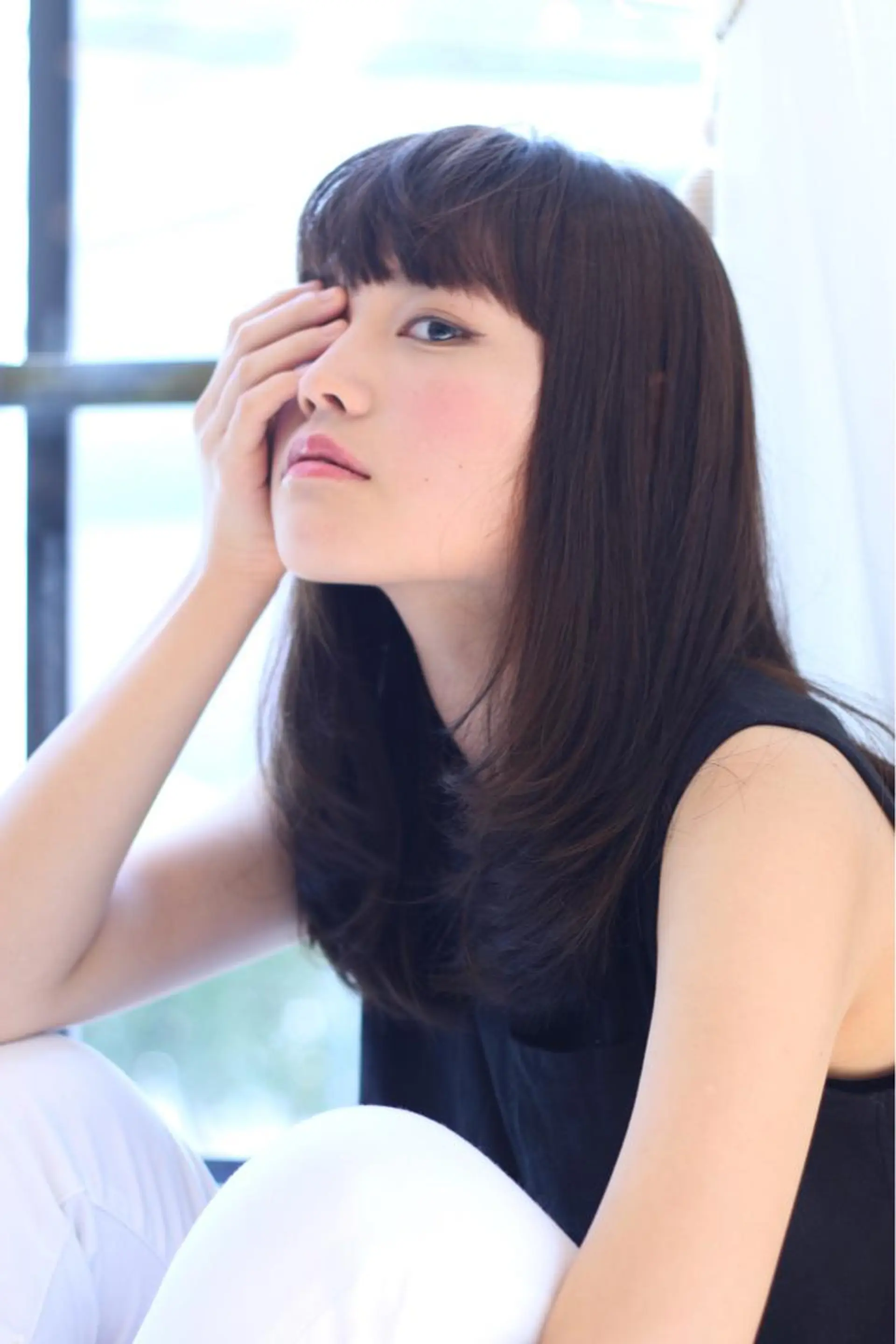 ミディアム セミロング カラー scene.所属・TOPstylist ✂️フセケイタ✂️のヘアスタイル