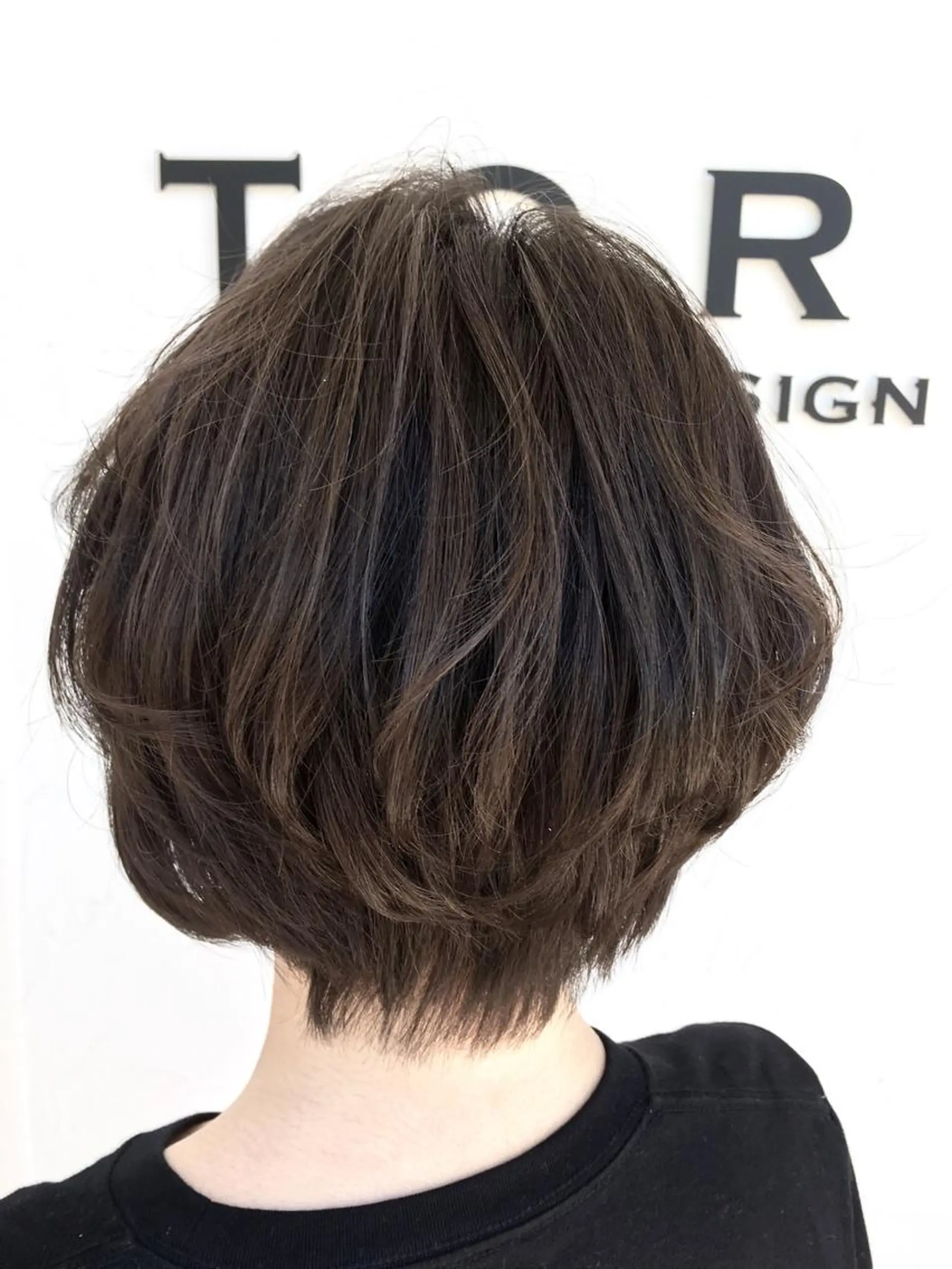 ショート カラー グレージュ ラベンダーカラー ラベンダーグレージュ ラベンダーグレー シェアサロンR所属・川合 勇気のヘアスタイル