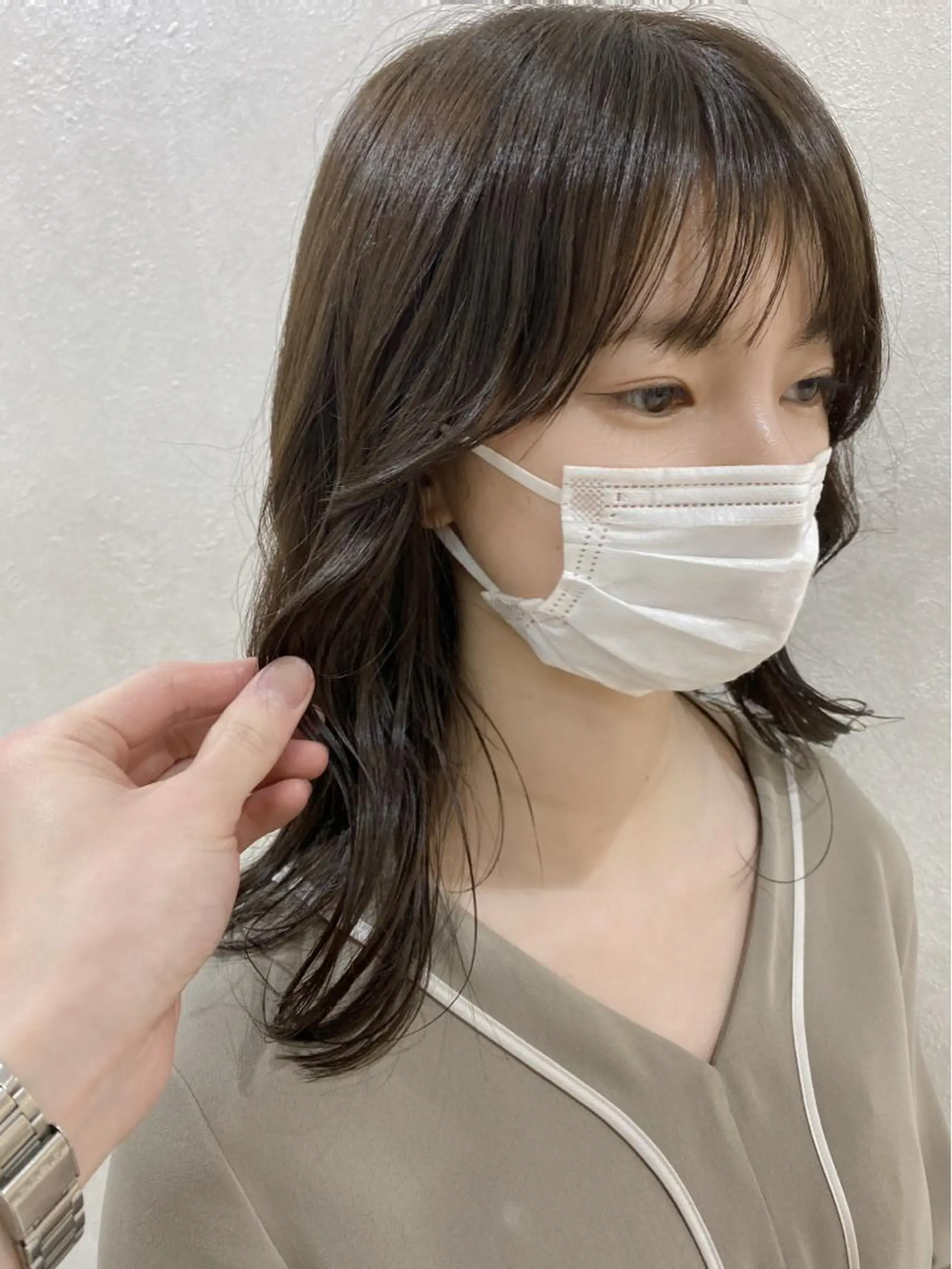 ミディアム 🌿縮毛矯正/ 髪質改善🌿コバヤシのヘアスタイル